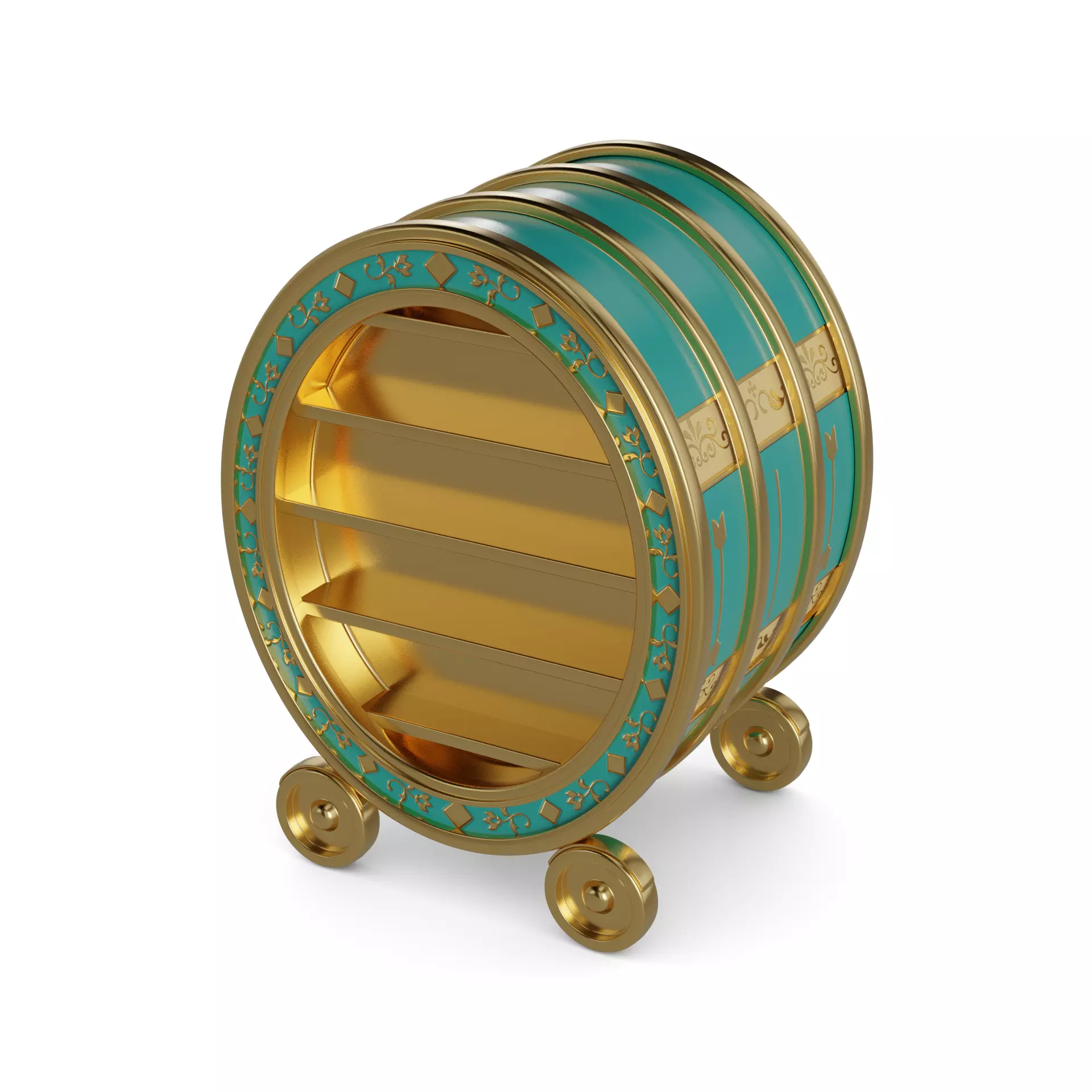 Mobile Library 3D model