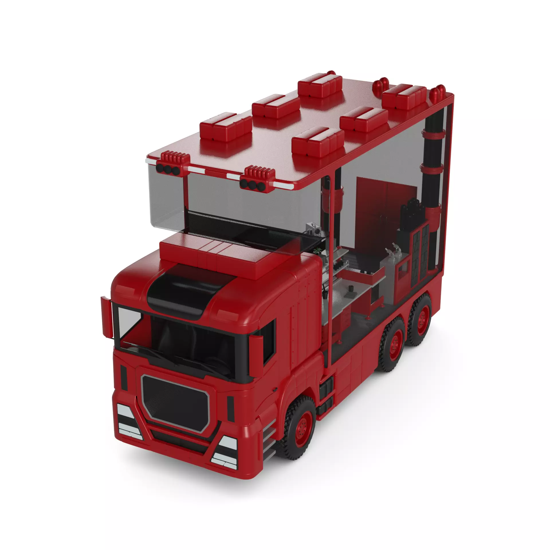 Mobile Laboratory 3D model