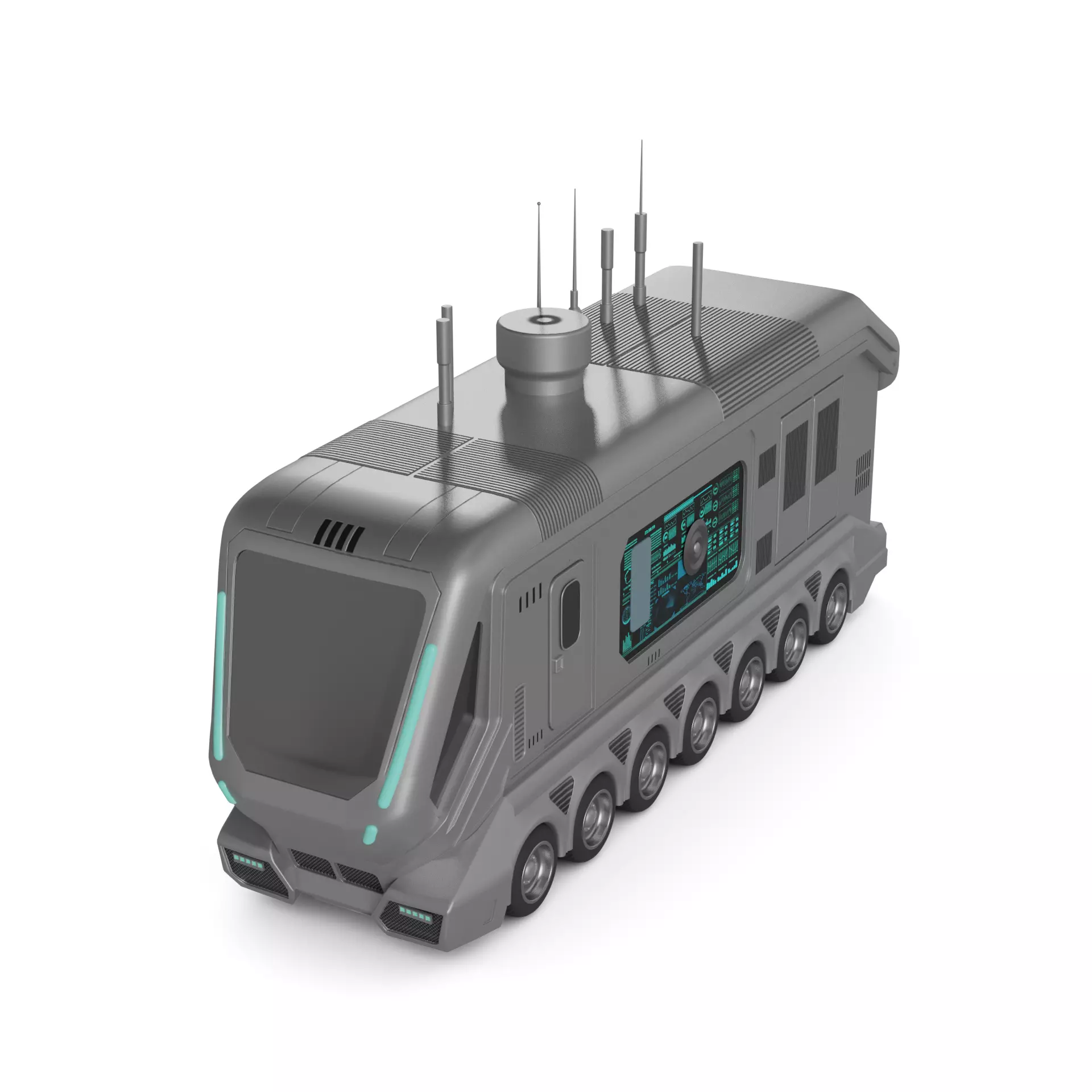 Mobile Command Center 3D model_0