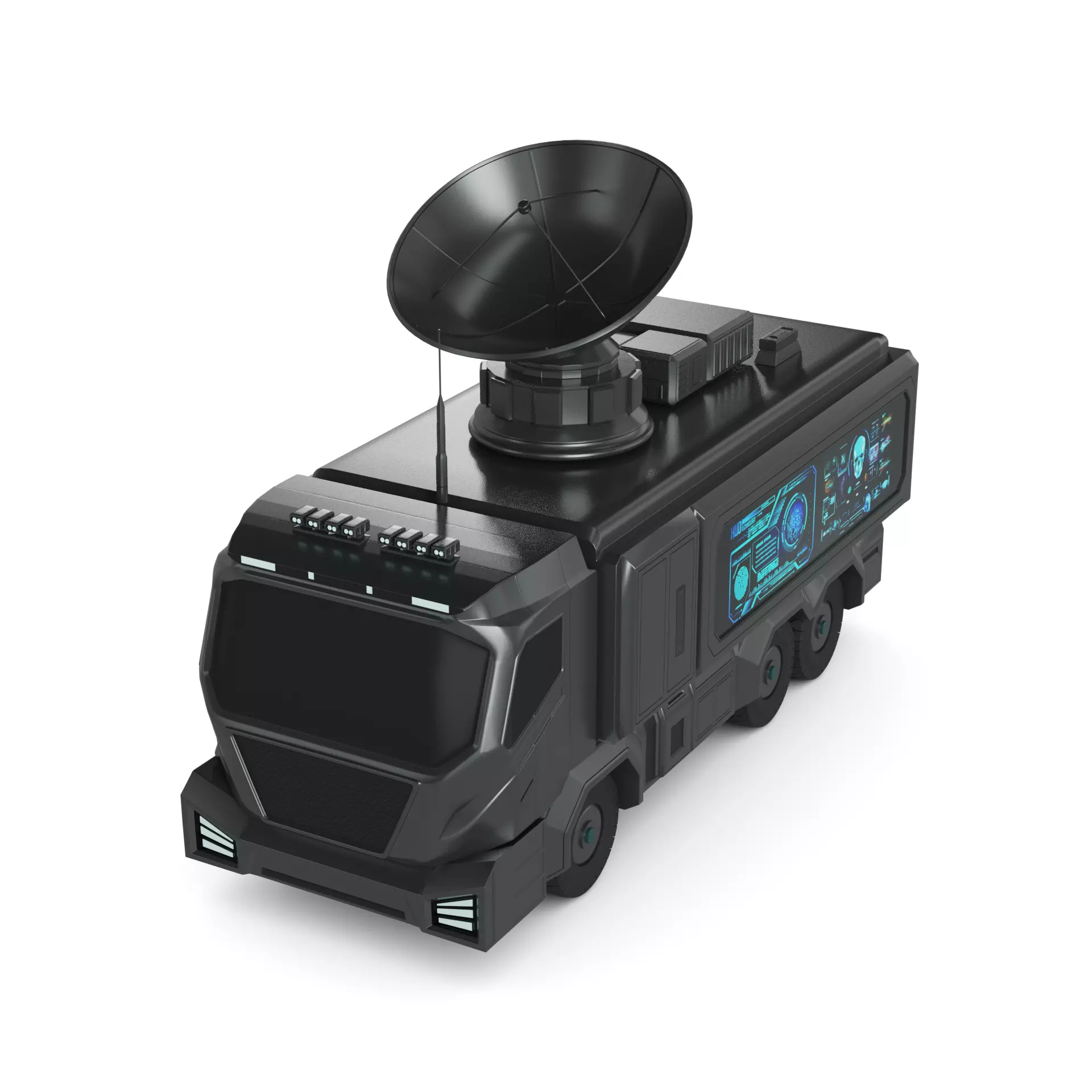 Mobile Command Center 3D model_0