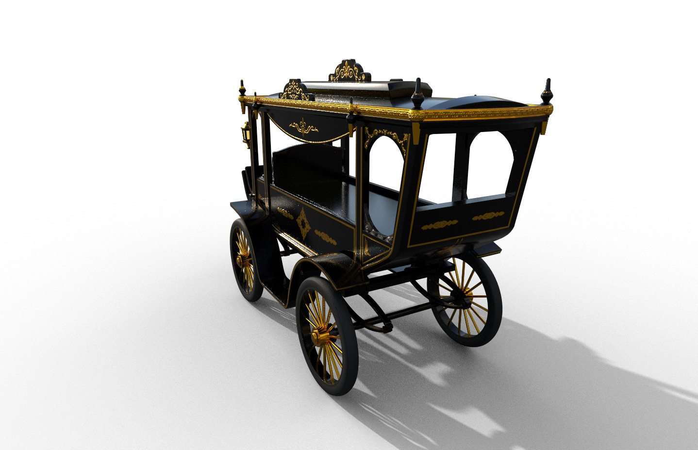 Hearse 3D model_3