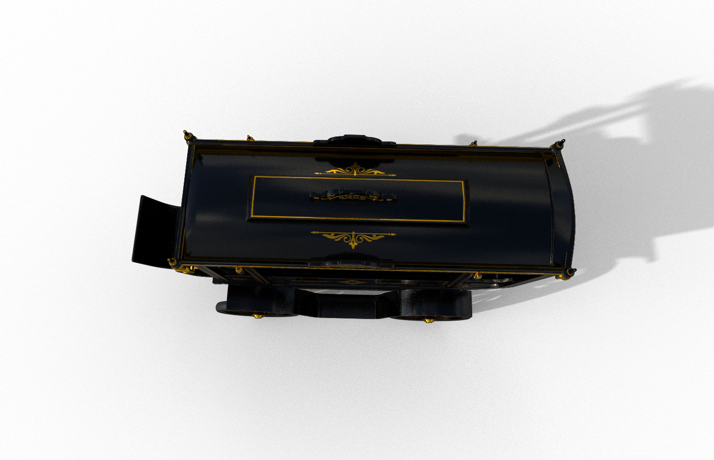 Hearse 3D model_4
