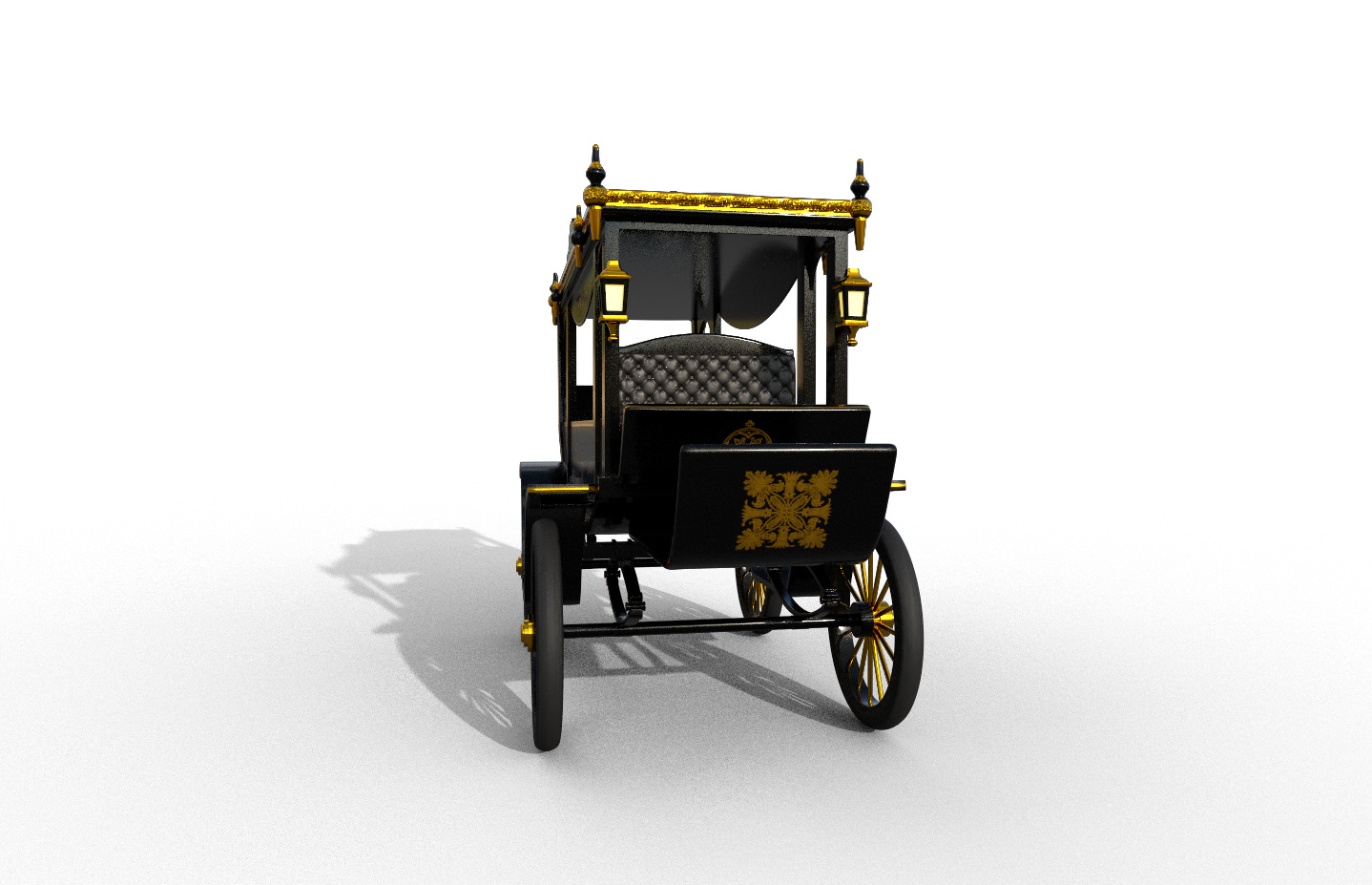 Hearse 3D model_1