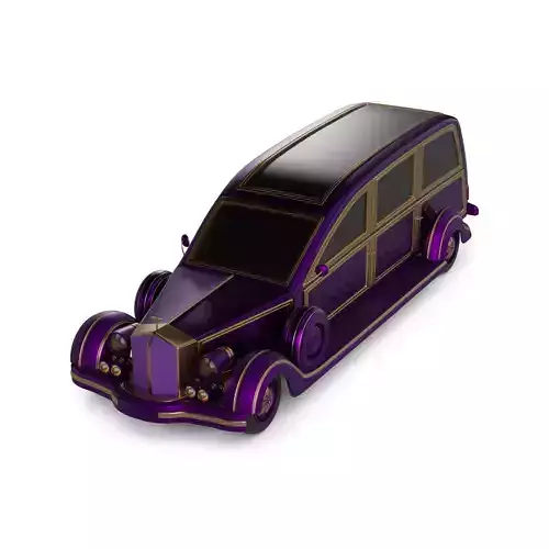 Hearse 3D model