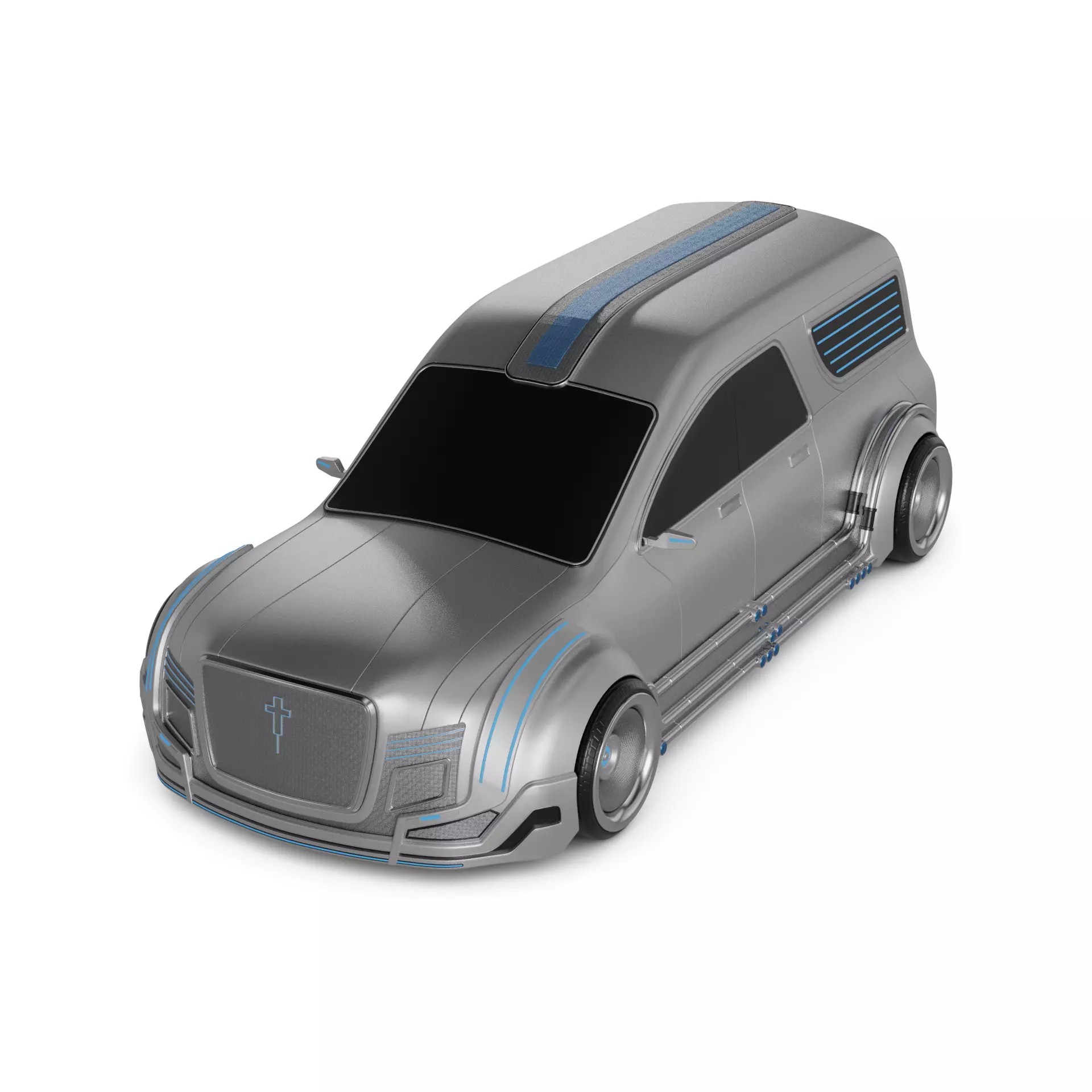 Hearse 3D model