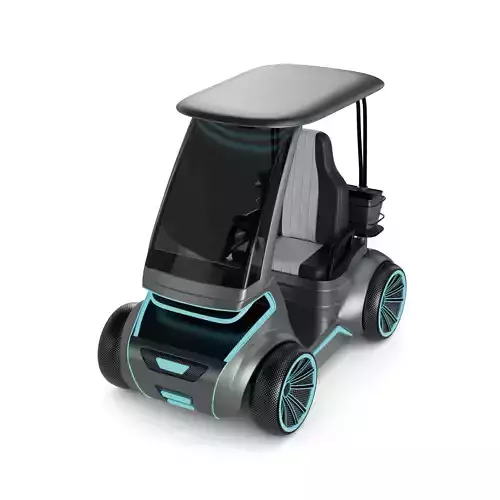 Golf Cart 3D model