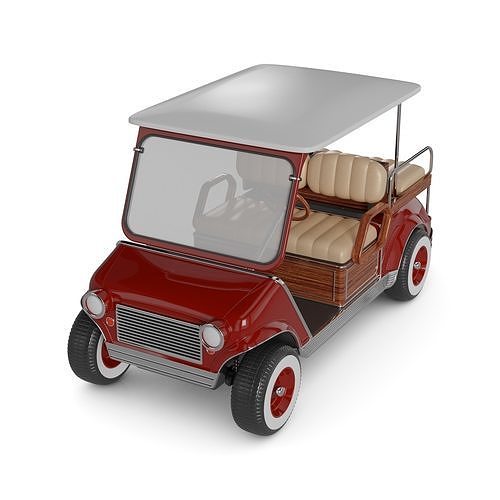 Golf Cart 3D model