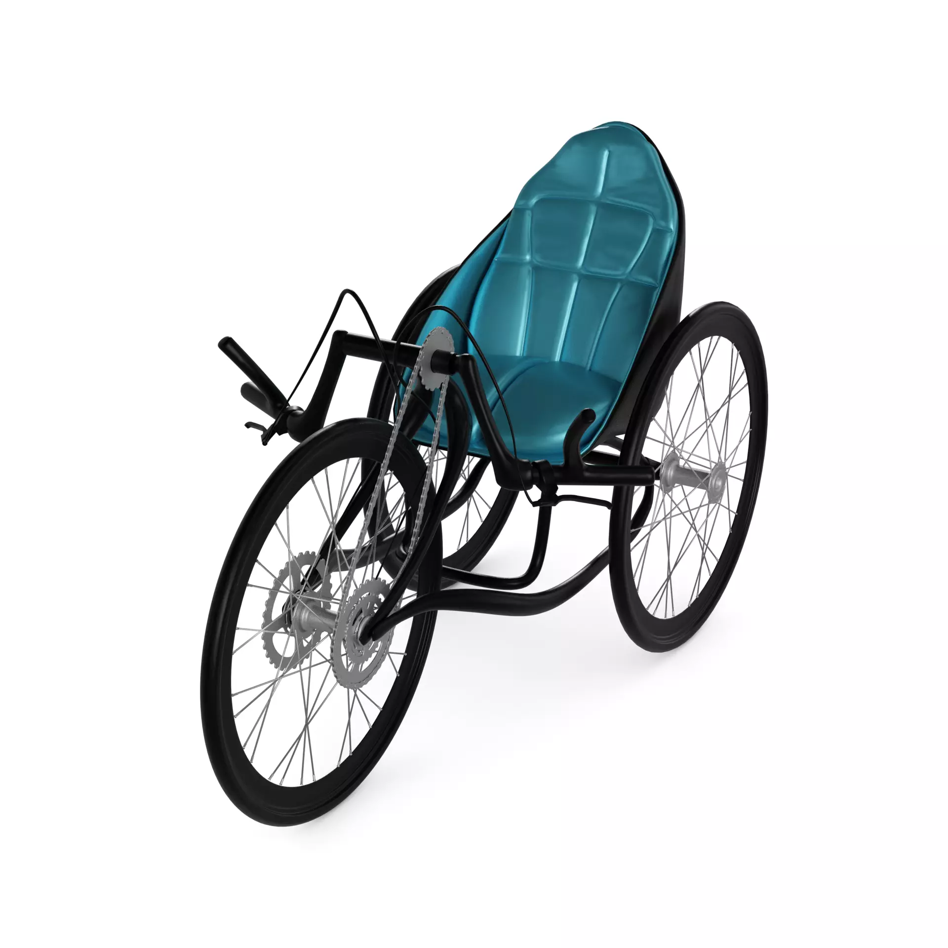 Handcycle 3D model