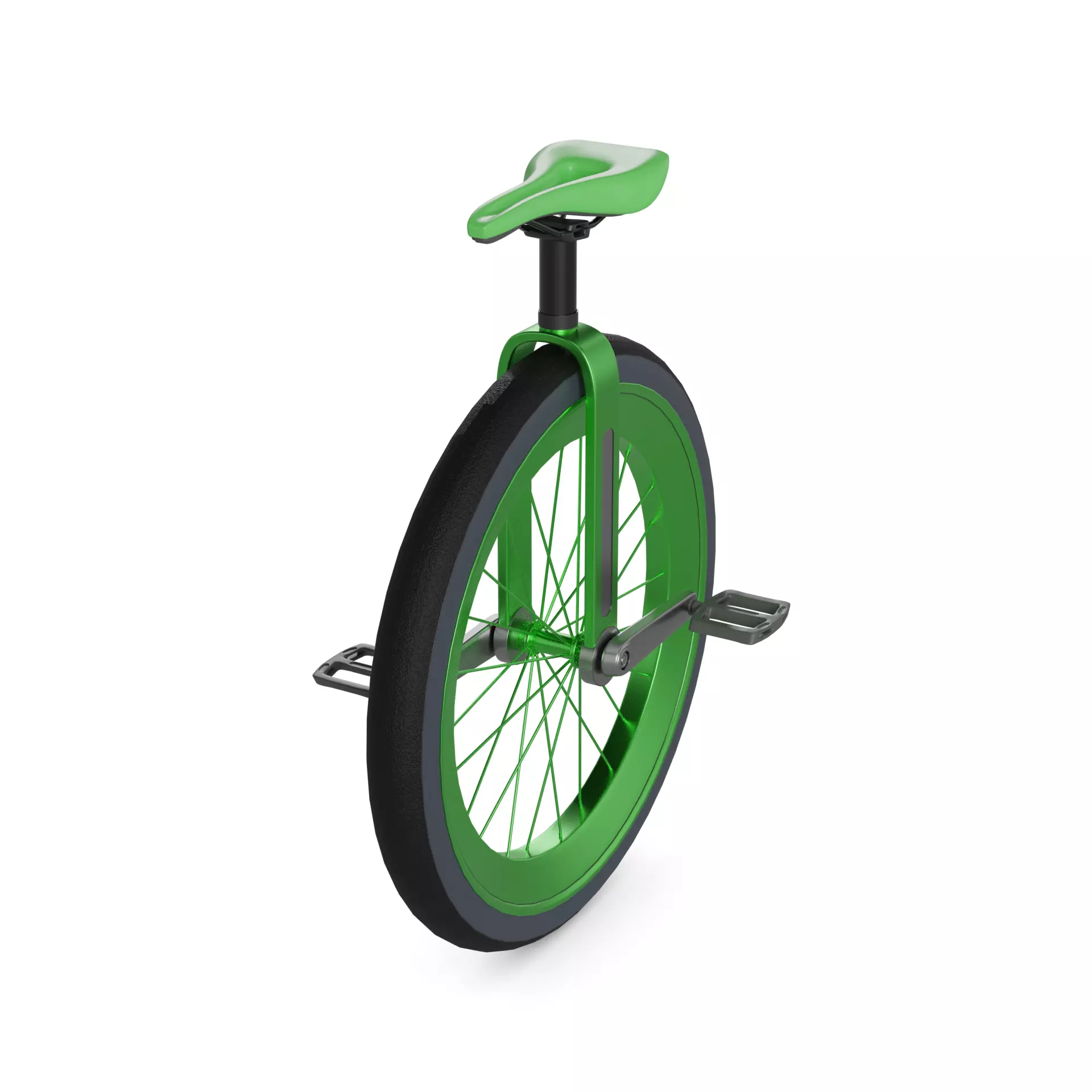 Unicycle 3D model_0