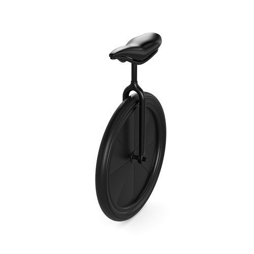 Unicycle 3D model