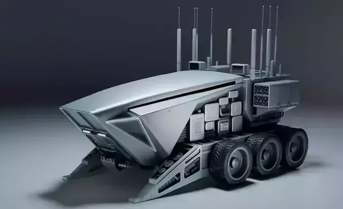 Specter MK V  Autonomous Recon War Rig Warfare Vehicle