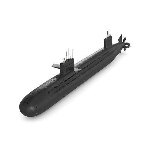 Submarine 3D model