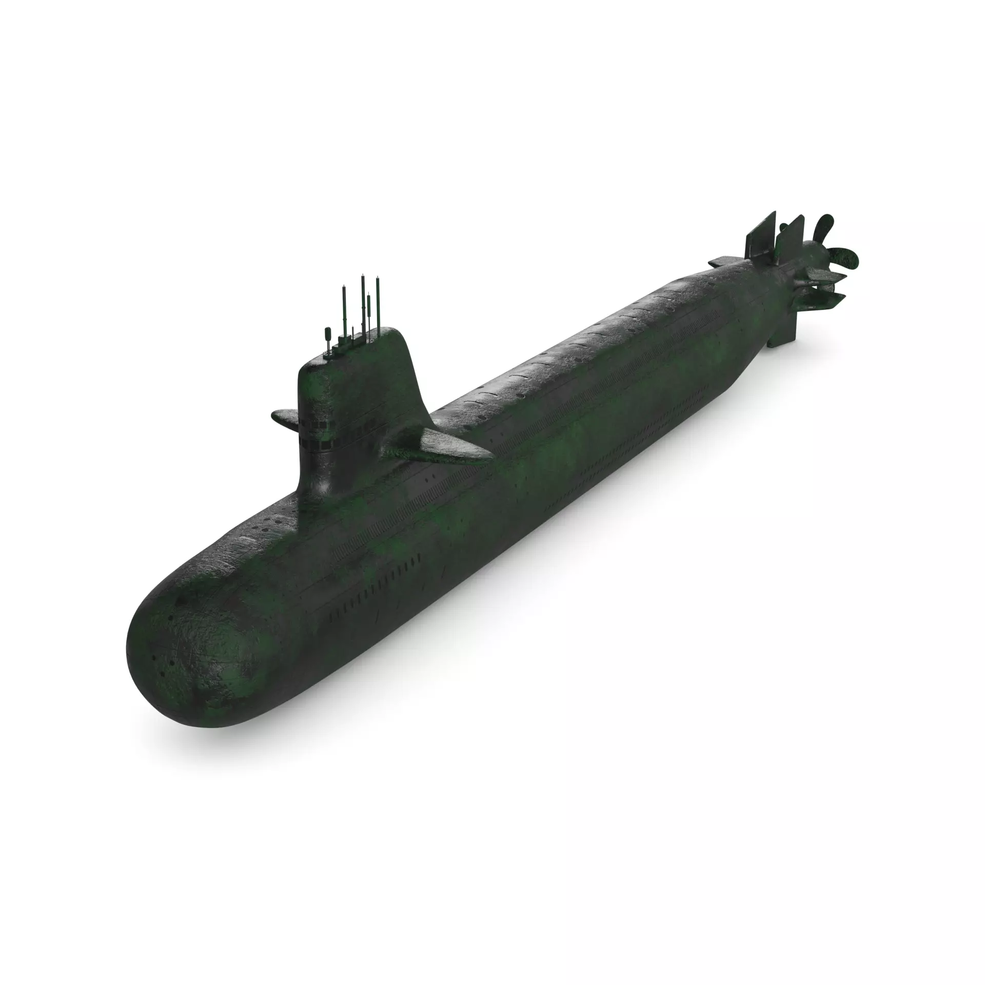 Submarine 3D model_0