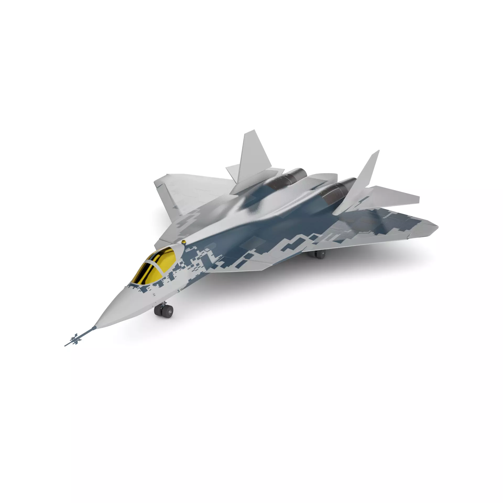 Multirole Fighter 3D model_0