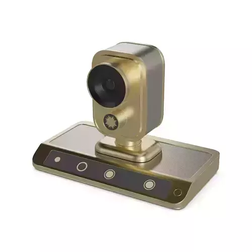Conferencing System Low-poly 3D model