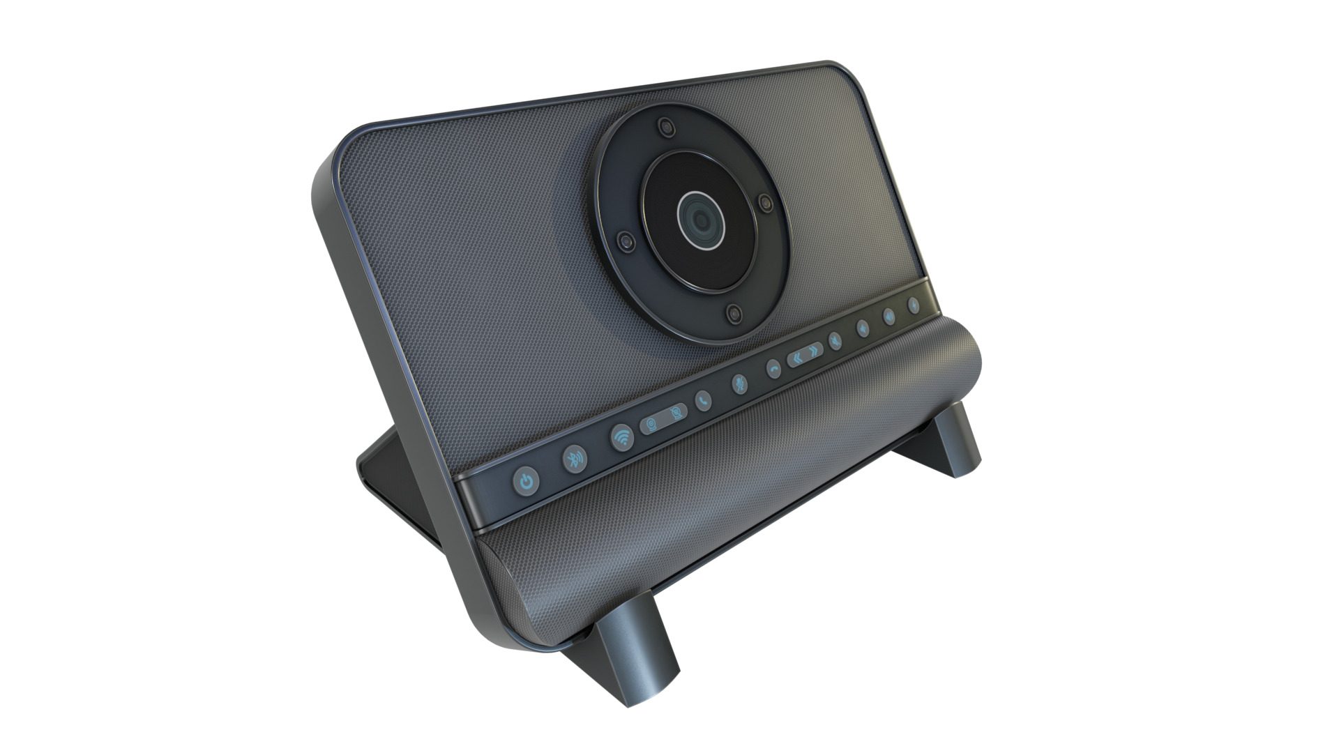 Conferencing System Low-poly 3D model_3