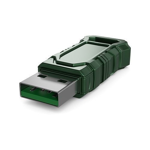 USB flash drive 3D model