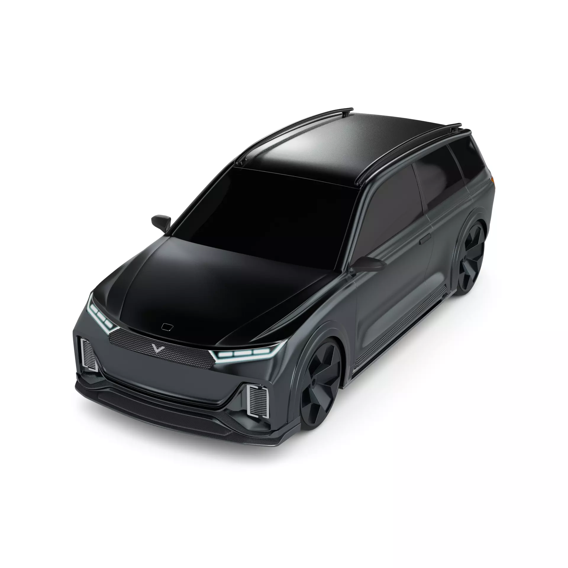 Station Wagon Car 3D model_0