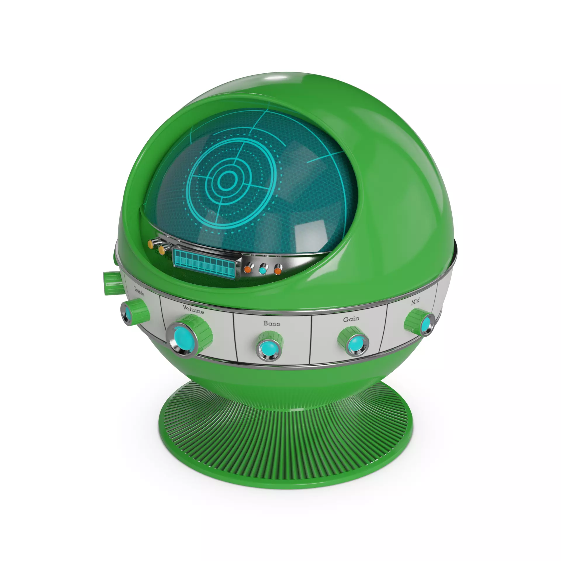 Conferencing Speakers 3D model_0