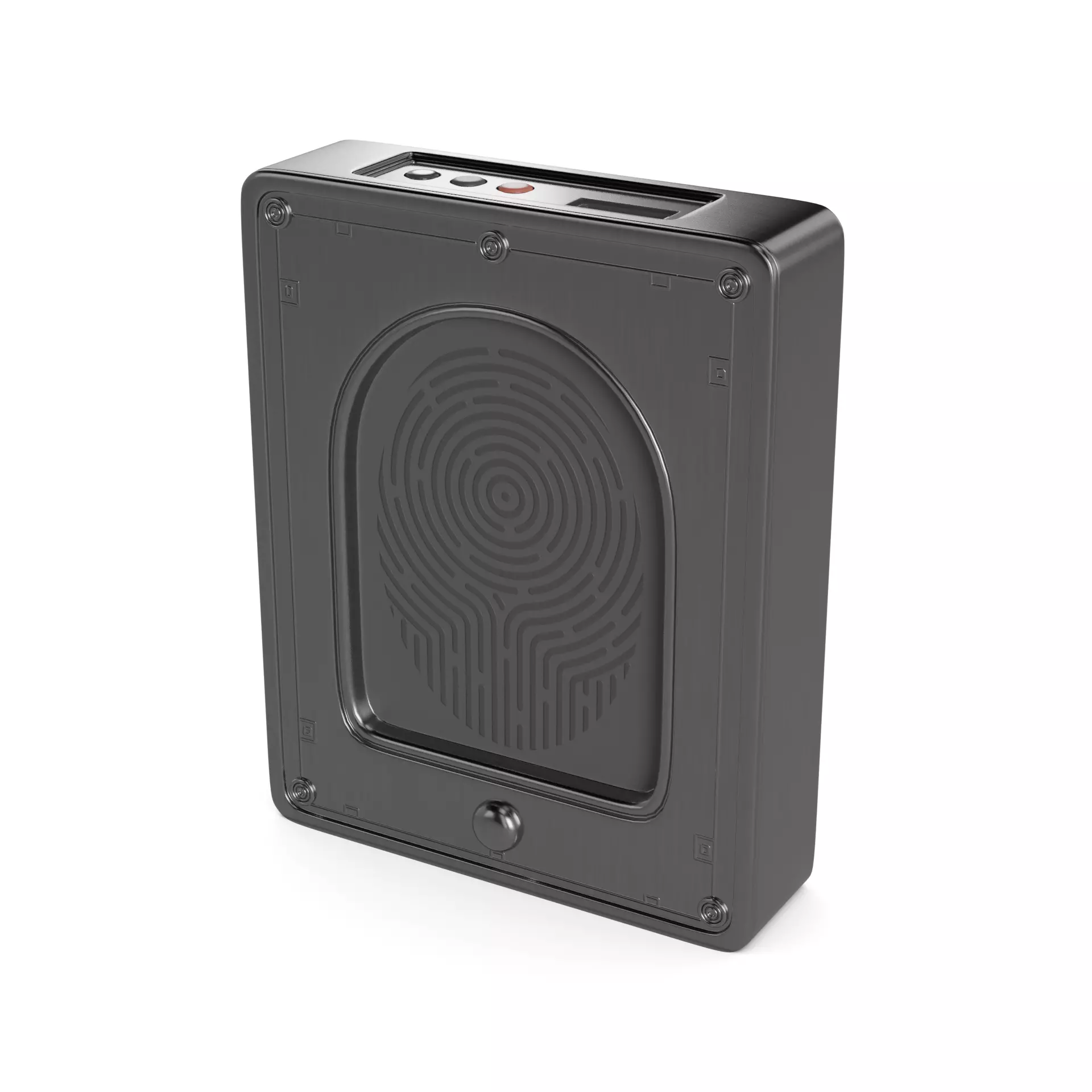 Biometric access control 3D model_0