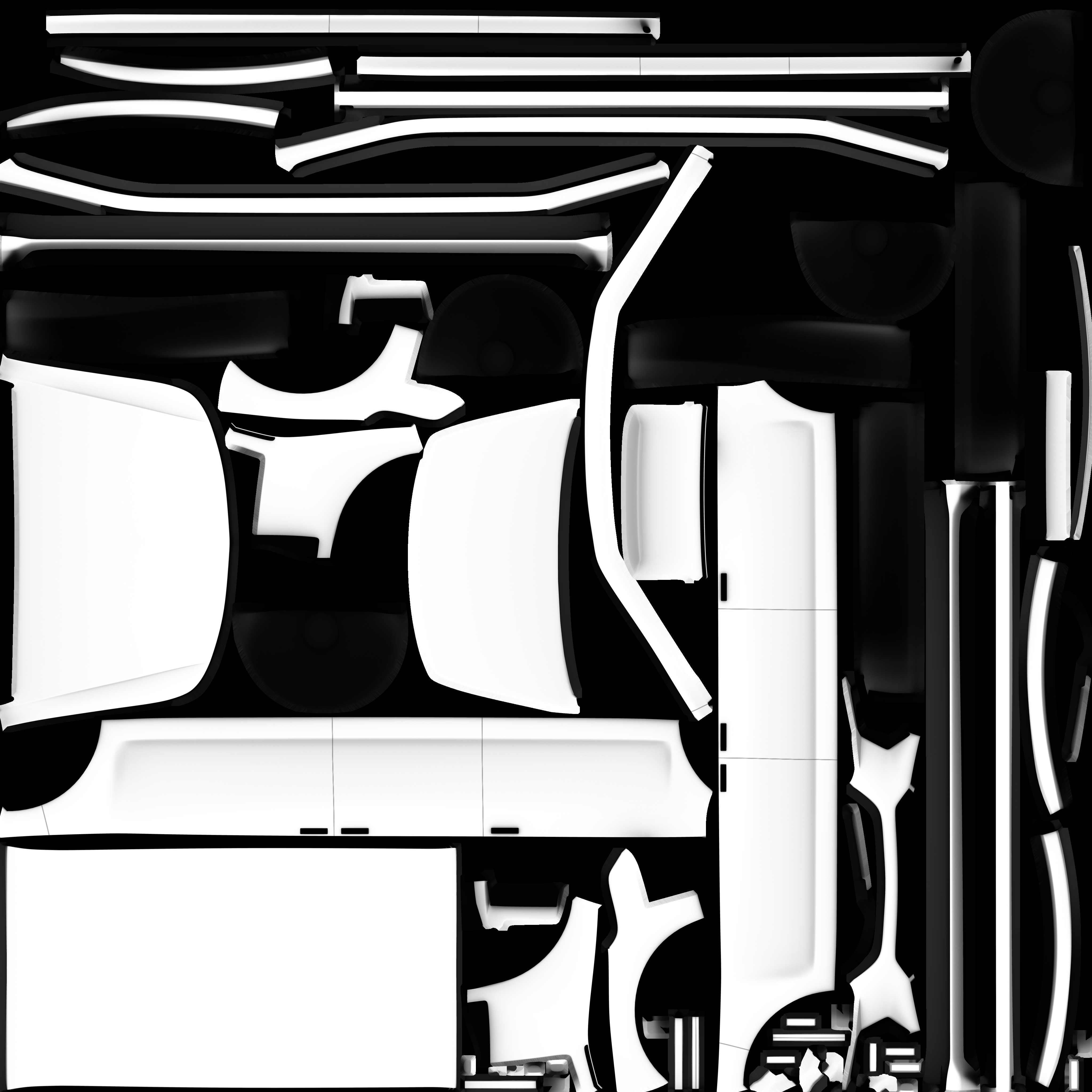 Limousine Car 3D model_23