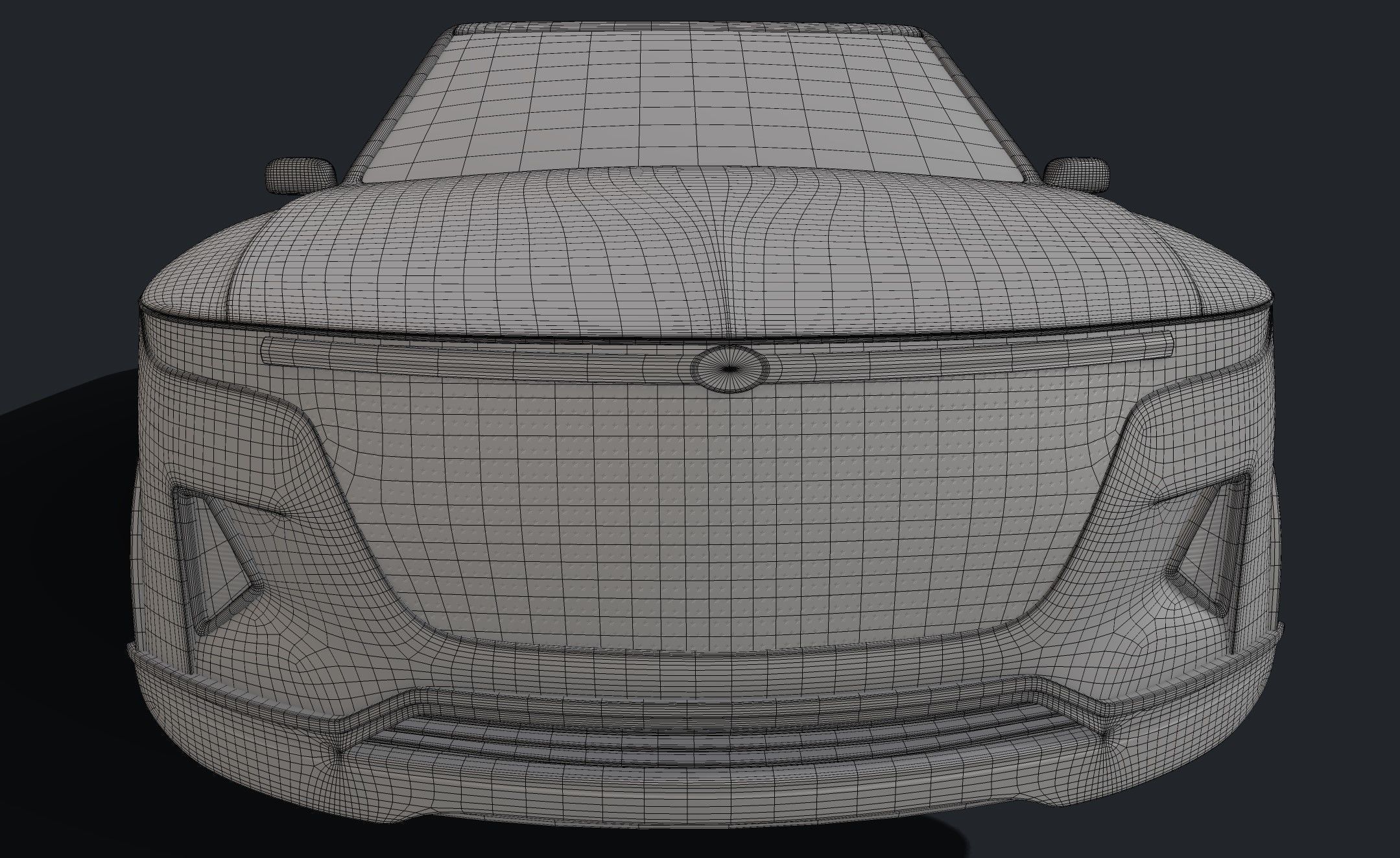 Limousine Car 3D model_8