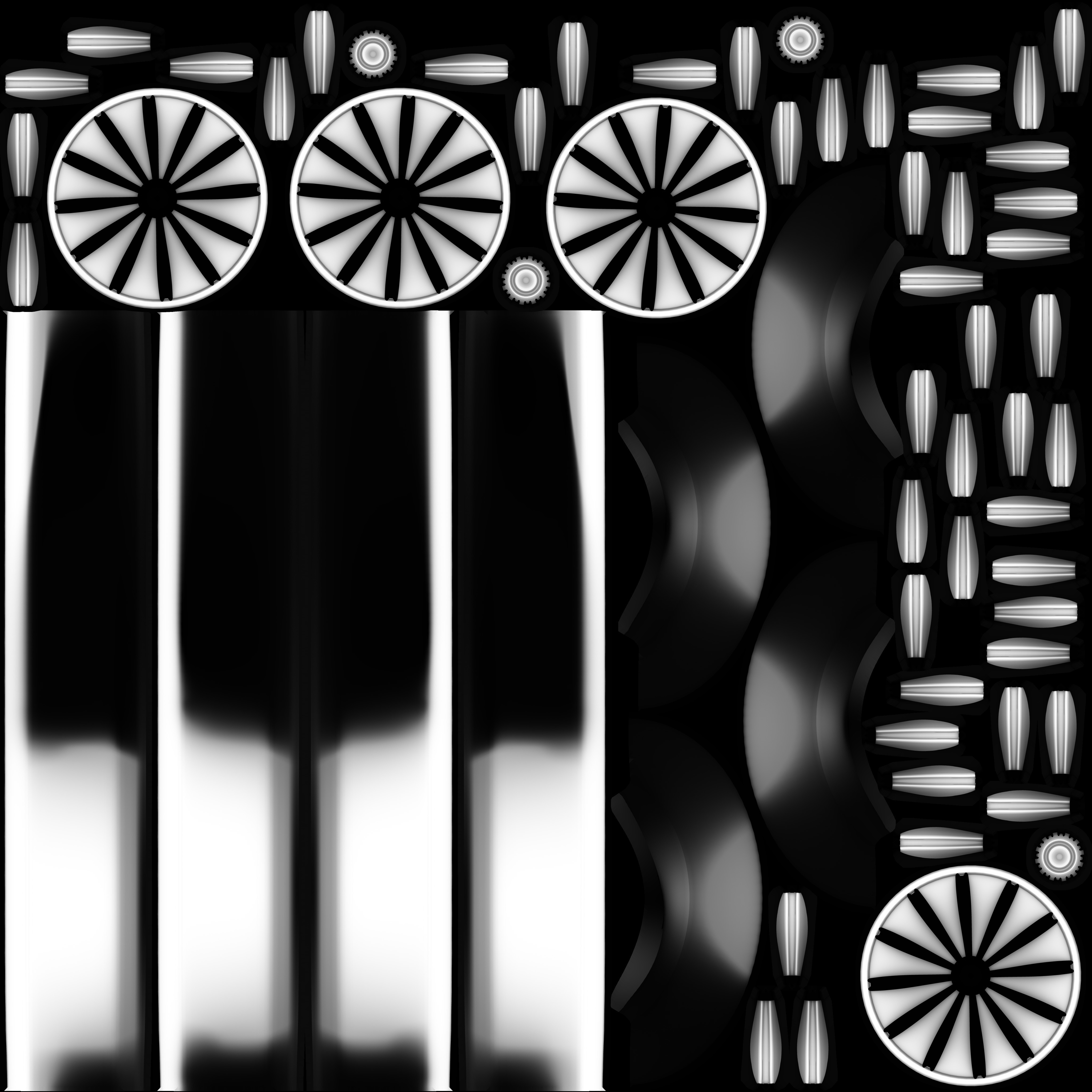 Limousine Car 3D model_29