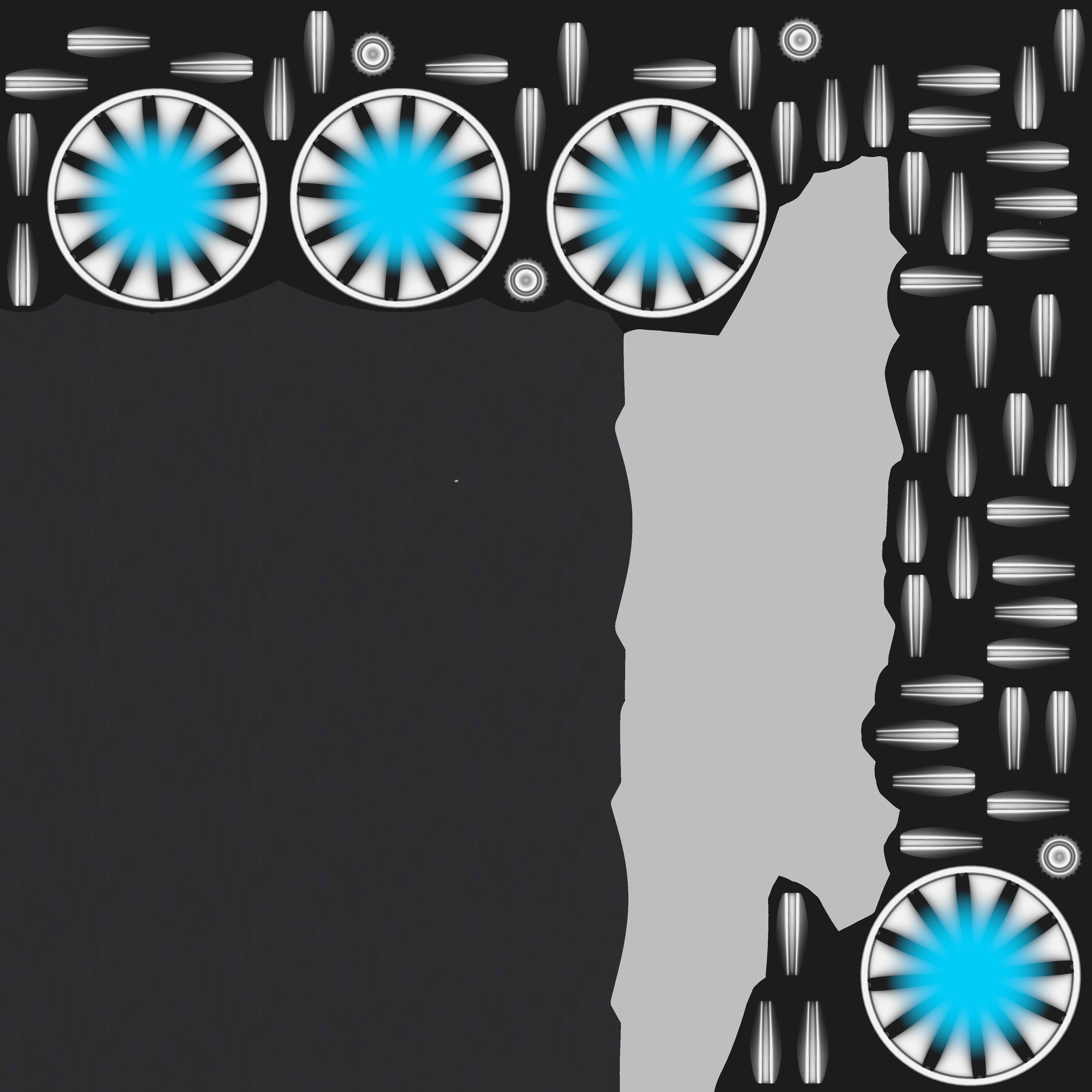 Limousine Car 3D model_30