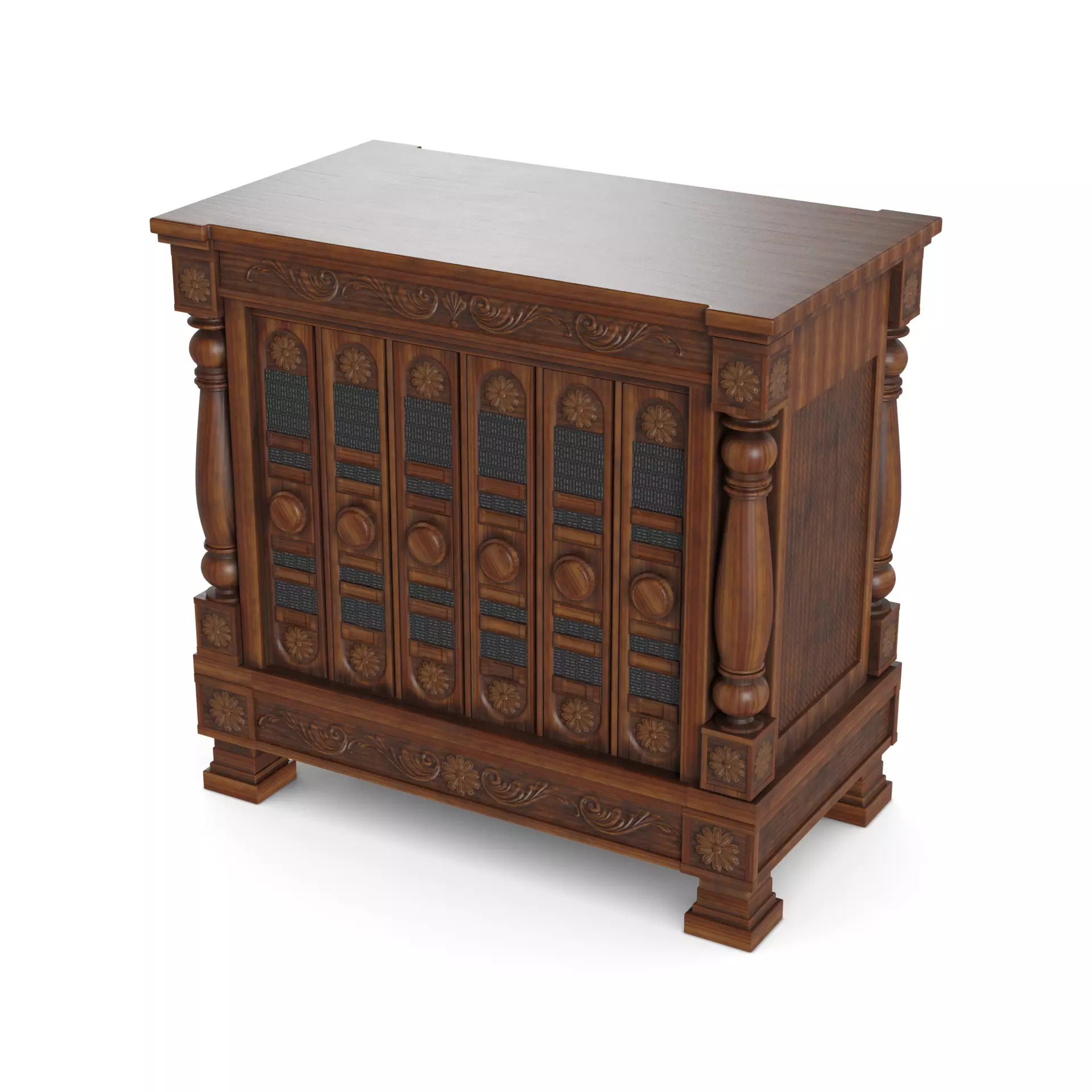 Server Rack 3D model_0