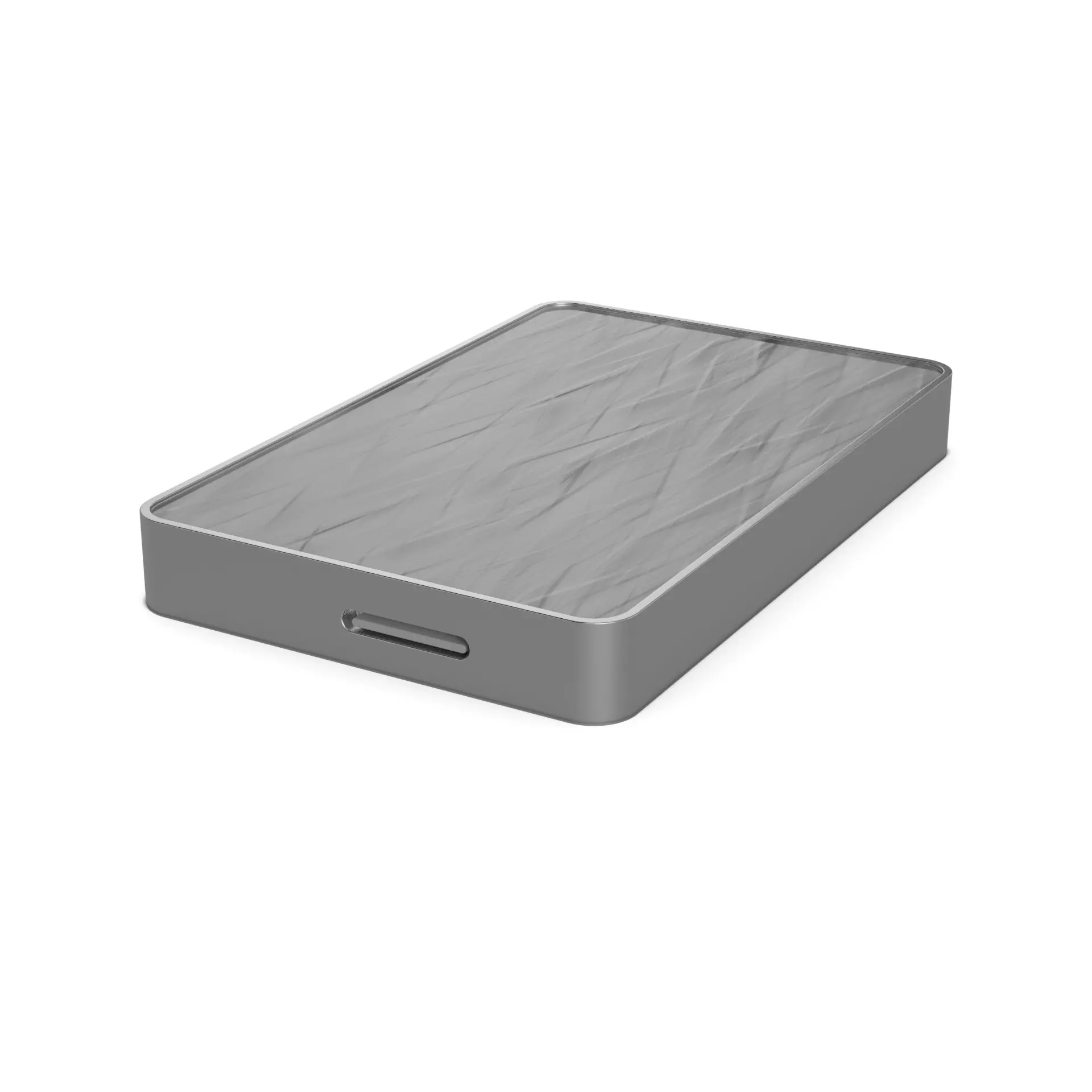 Wireless HDD Low-poly 3D model_0