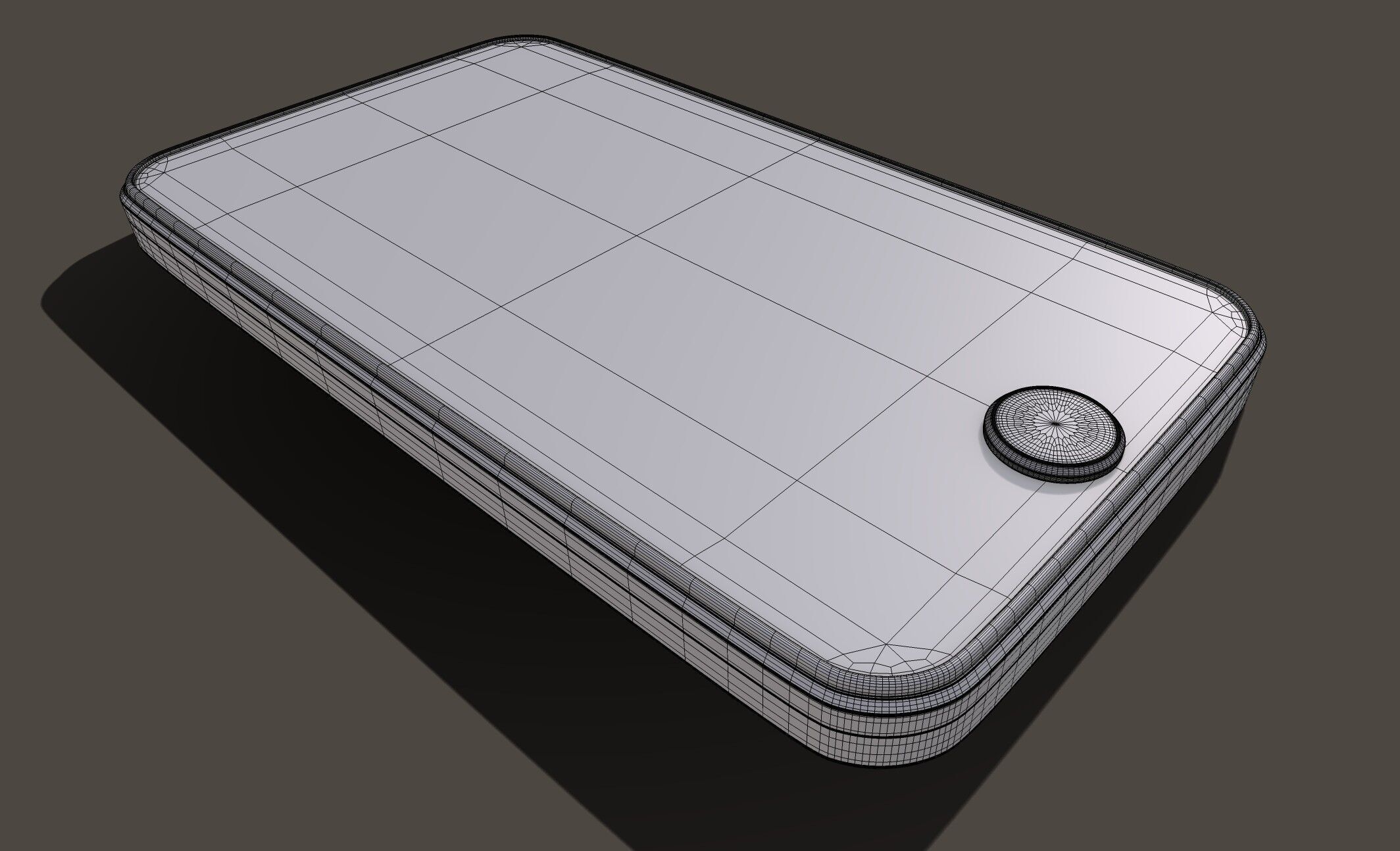 External GPS Low-poly 3D model_11