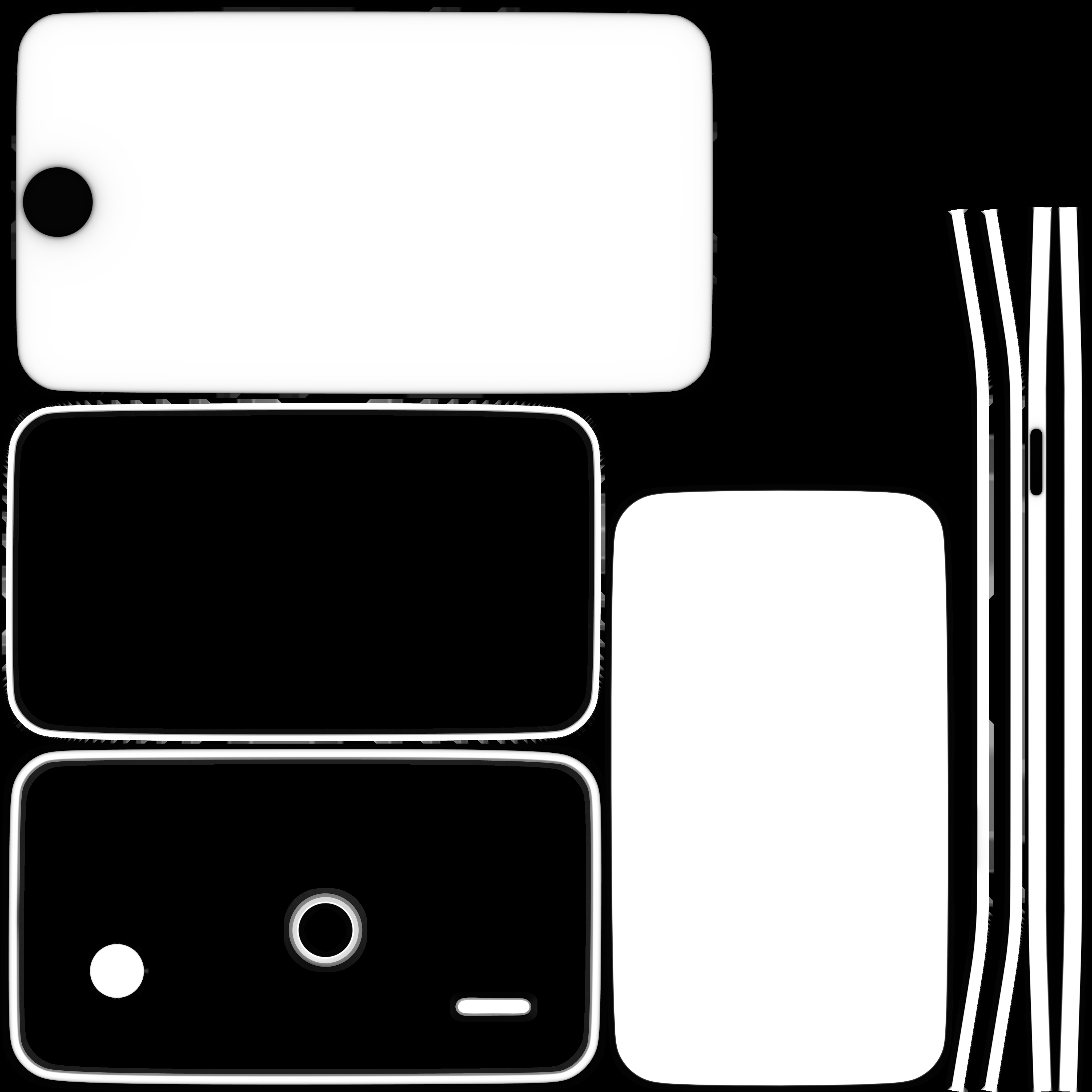 External GPS Low-poly 3D model_8