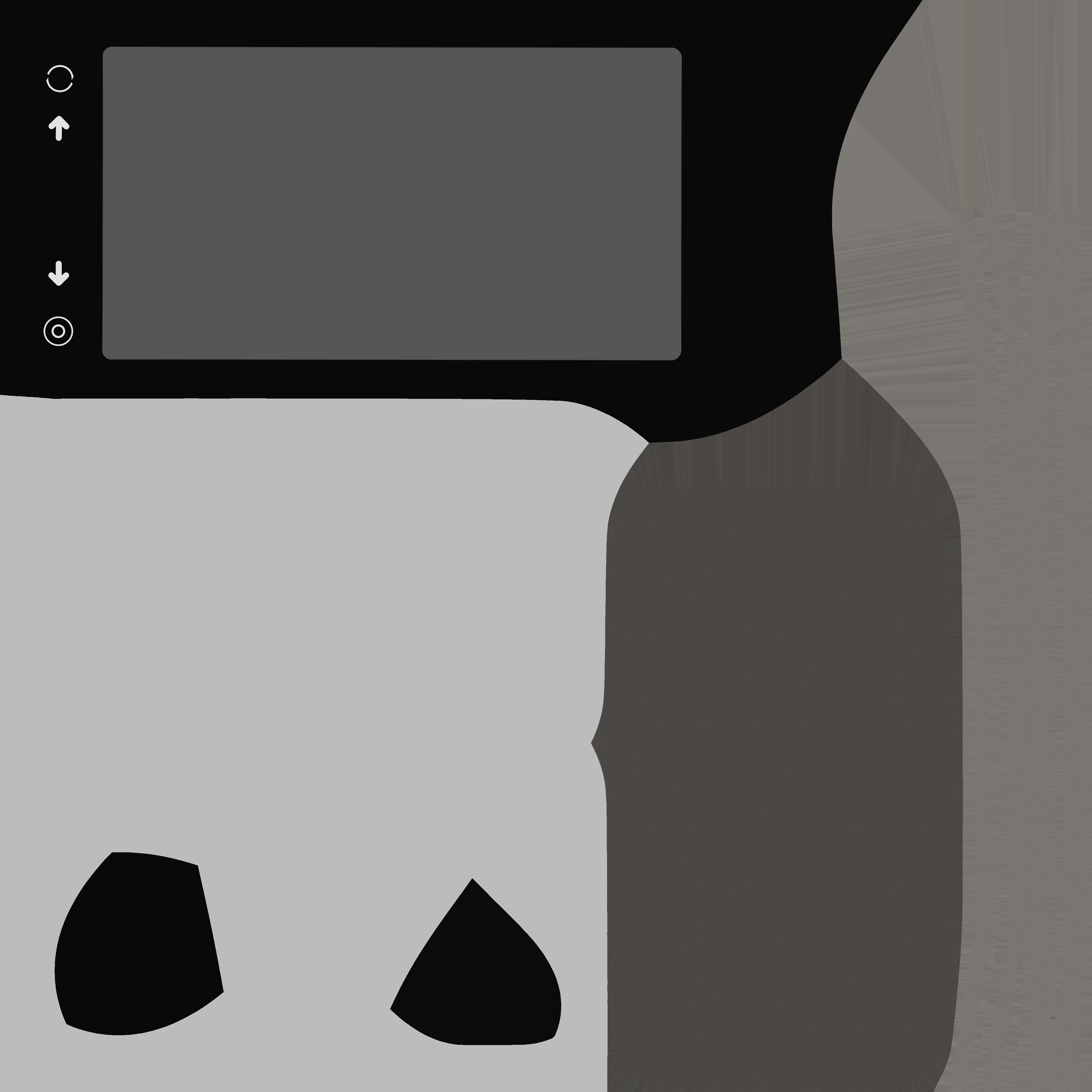 External GPS Low-poly 3D model_9