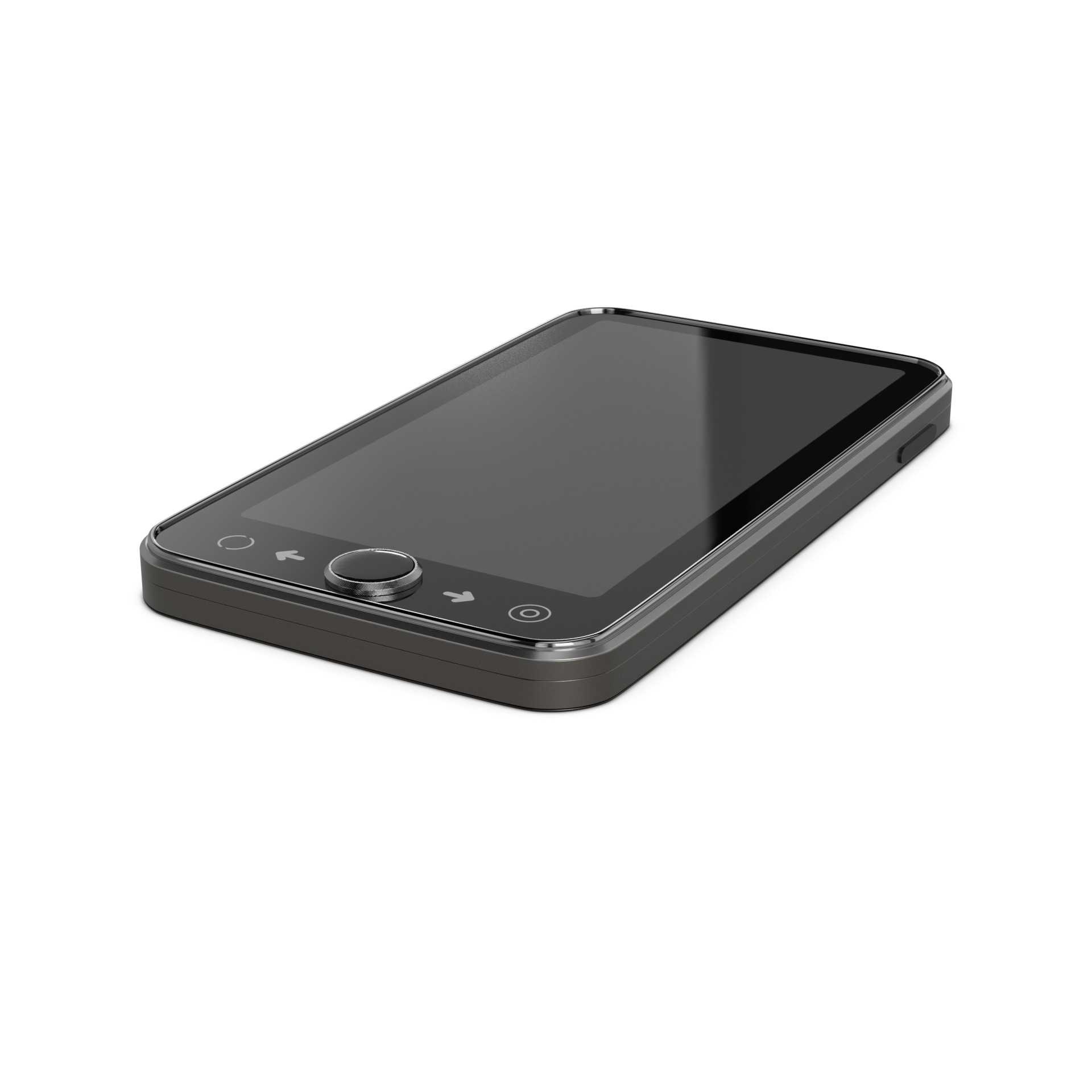 External GPS Low-poly 3D model_2