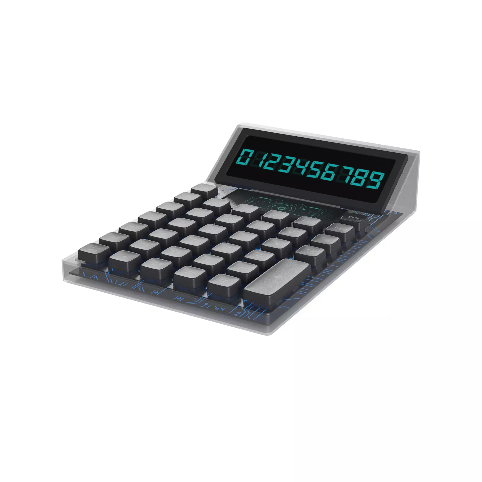 Calculator Scientific 3D model