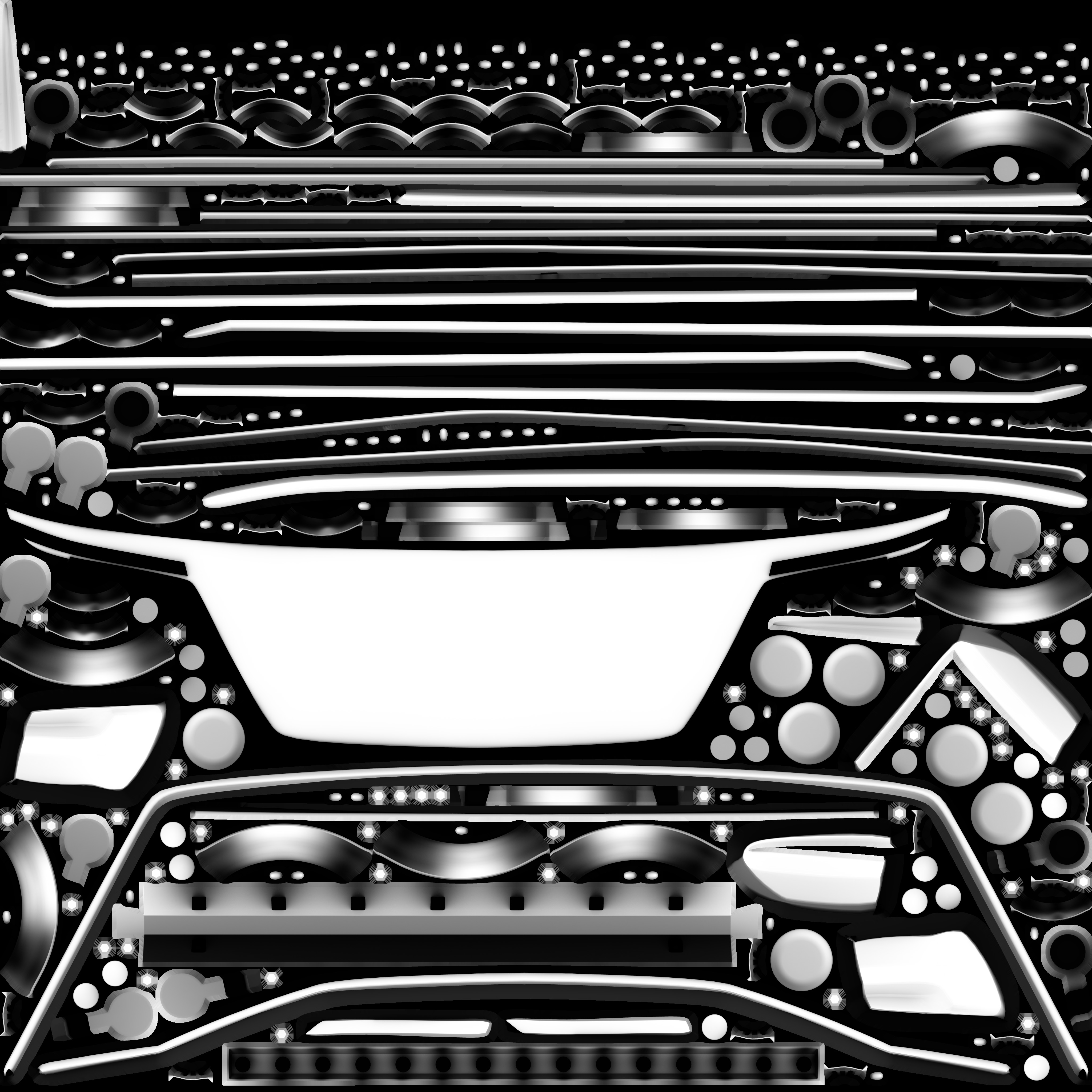 Limousine Car 3D model_22