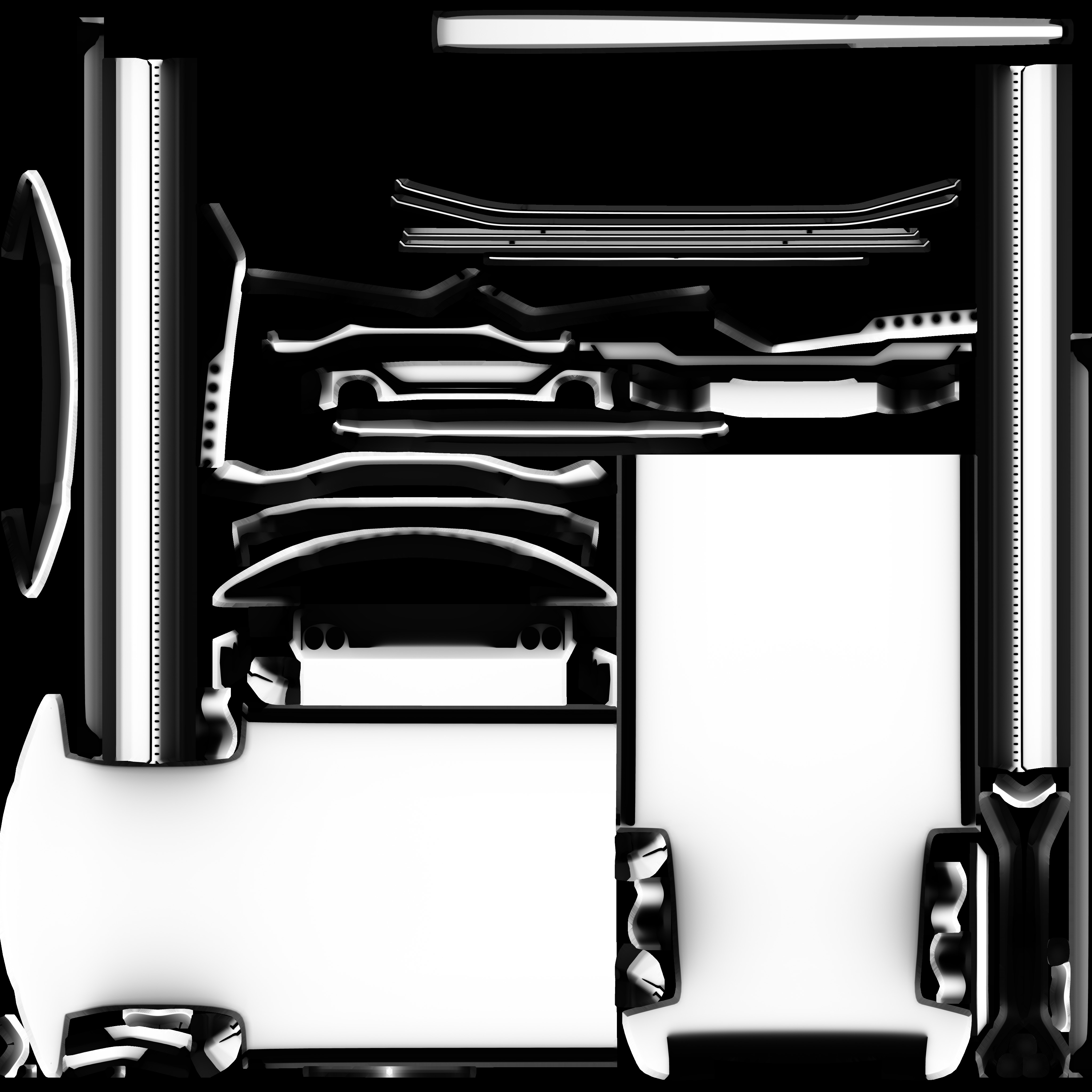 Limousine Car 3D model_12