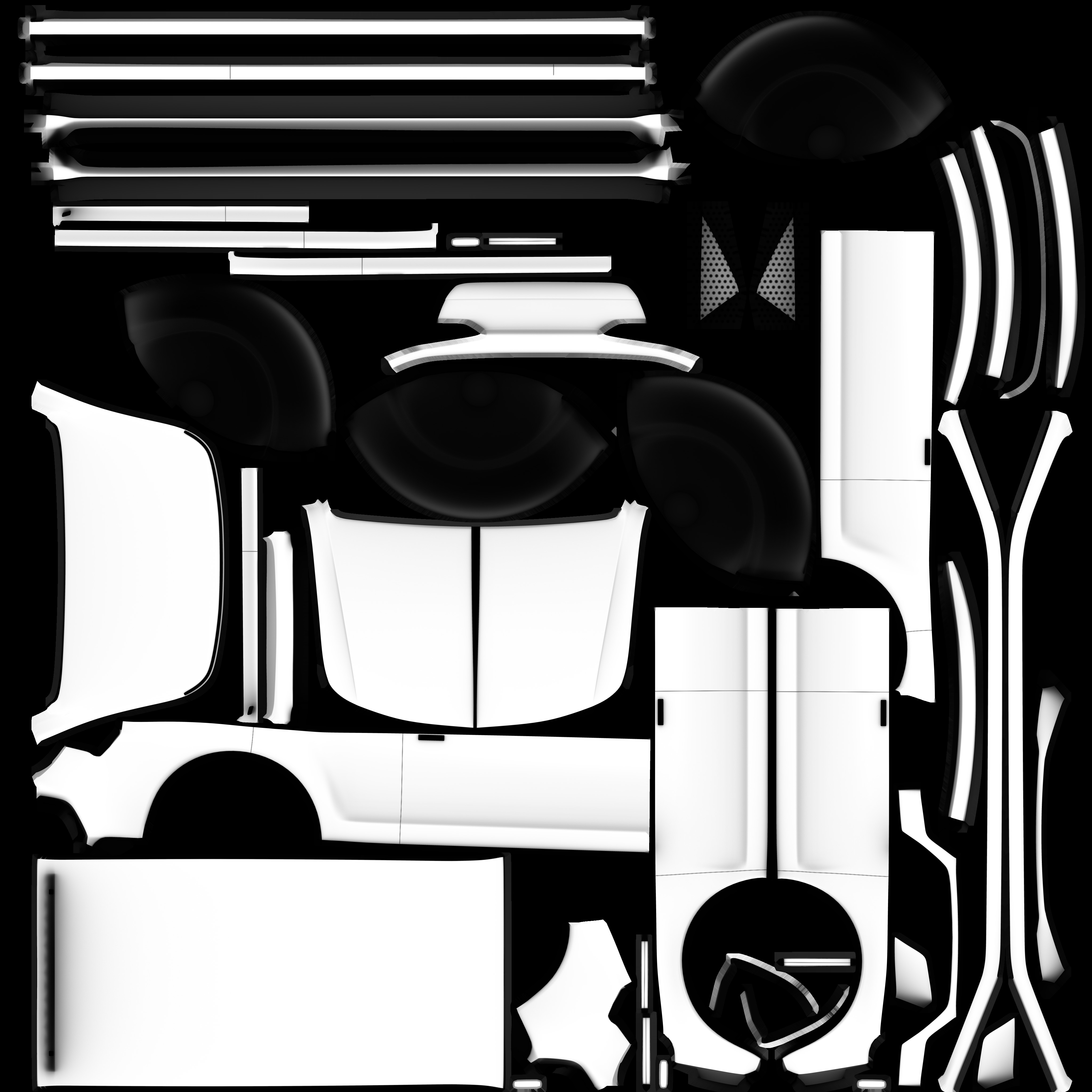 Limousine Car 3D model_28