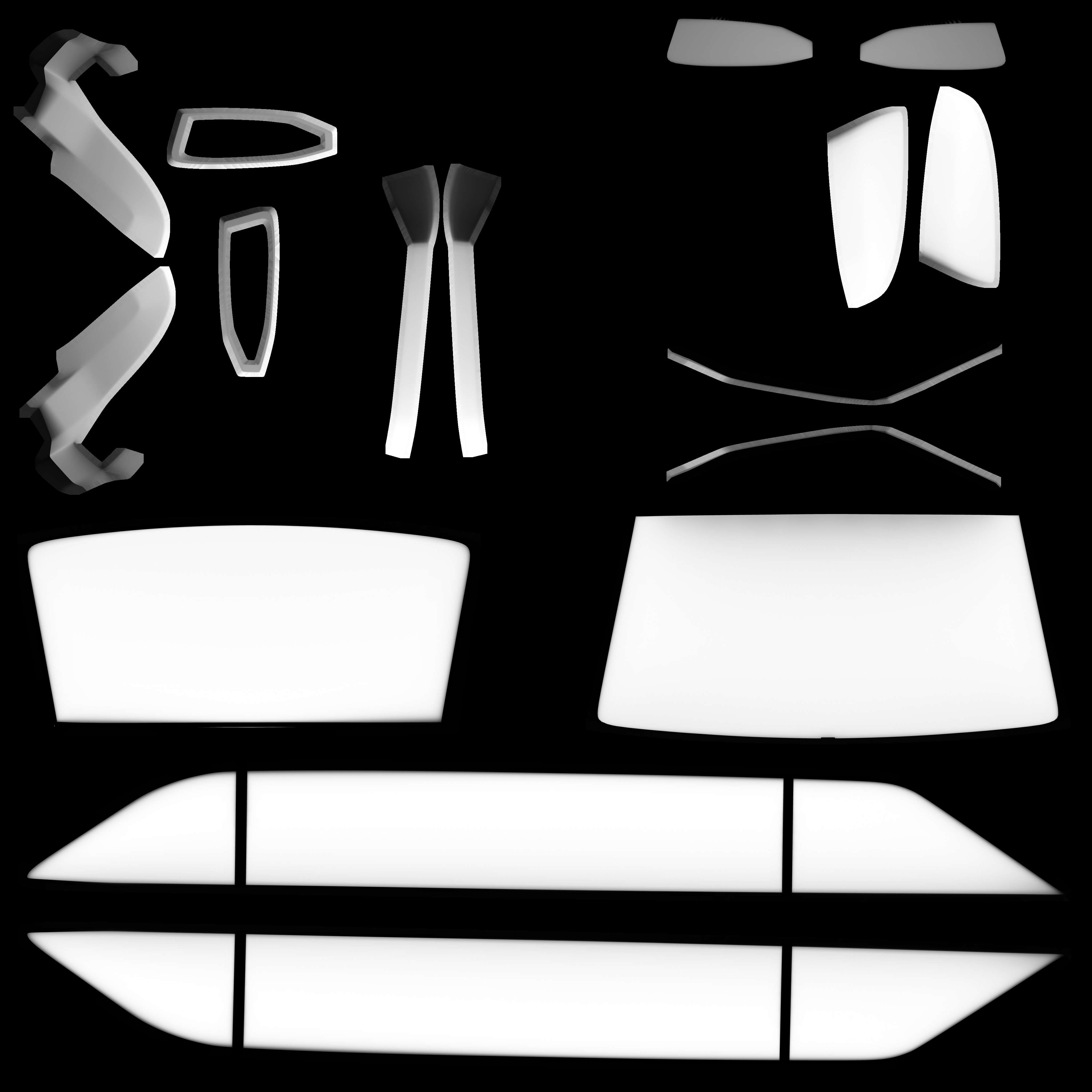 Limousine Car 3D model_17