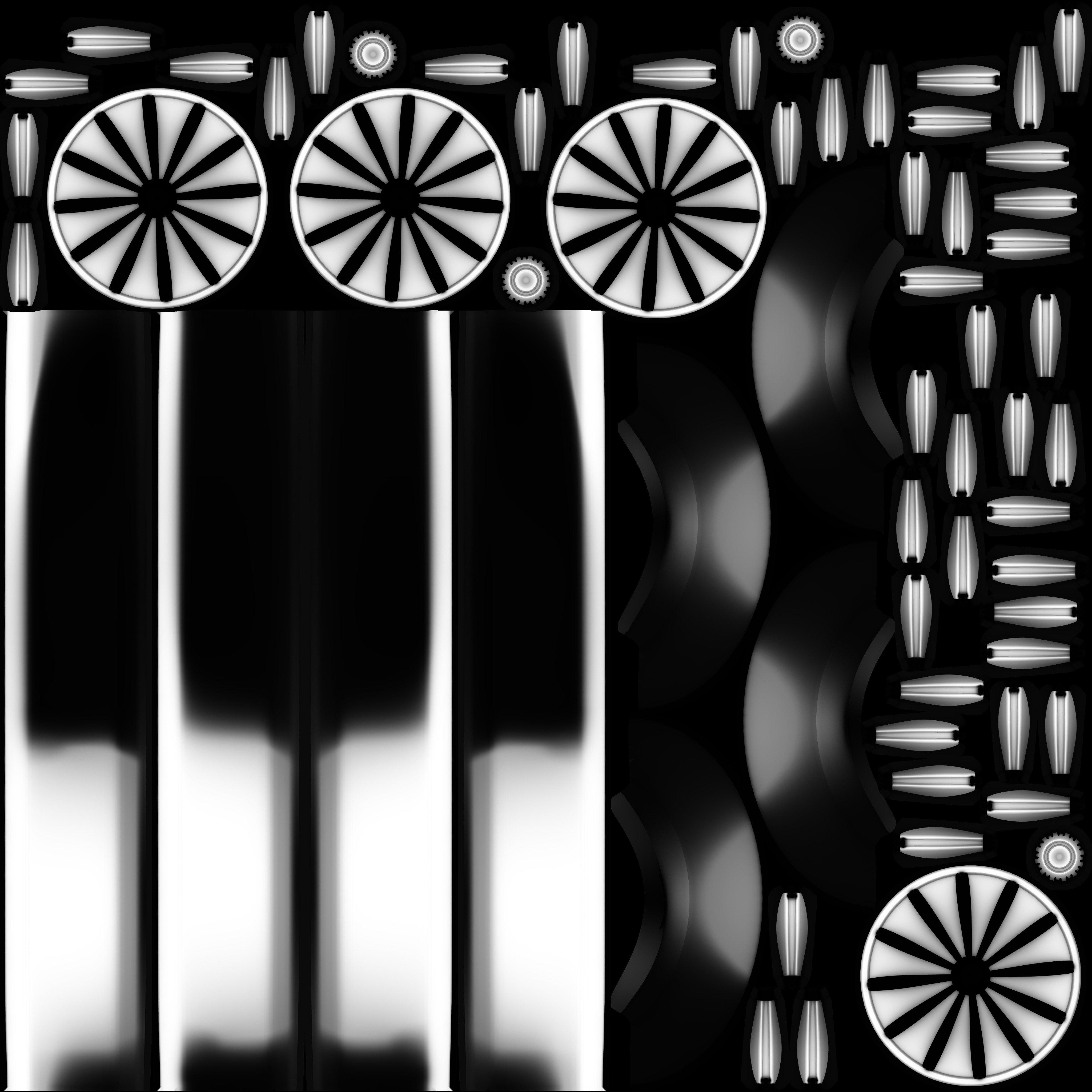 Limousine Car 3D model_33