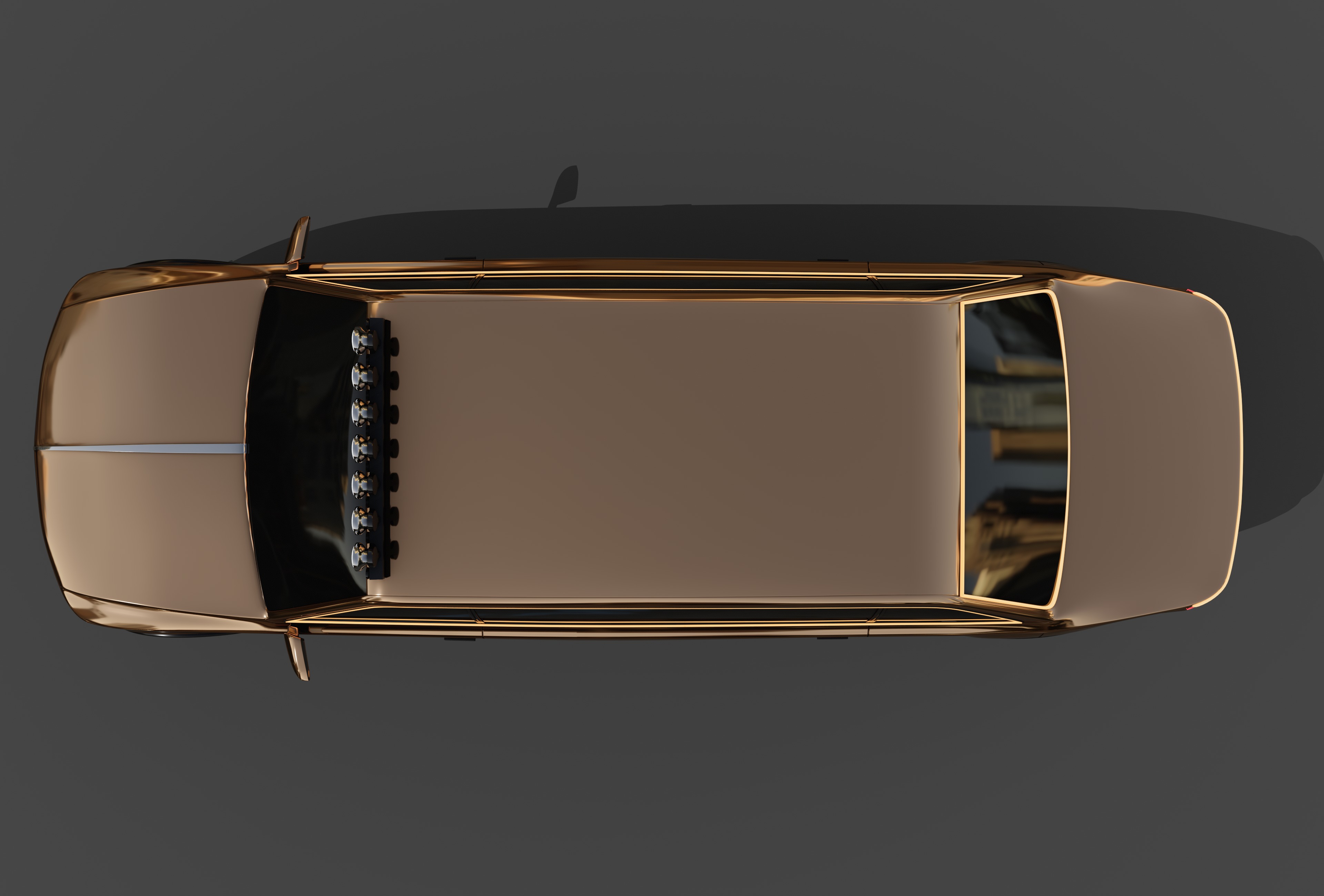 Limousine Car 3D model_10