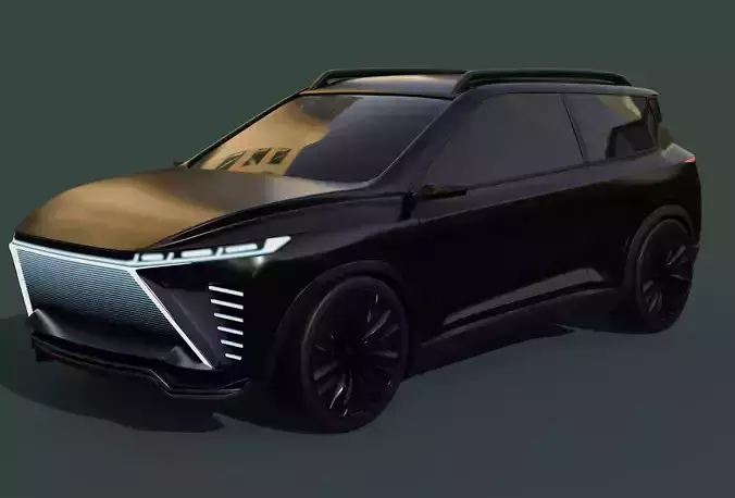 Crossover Car 3D model