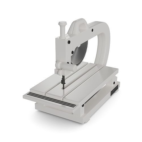 Scroll Saw 3D model