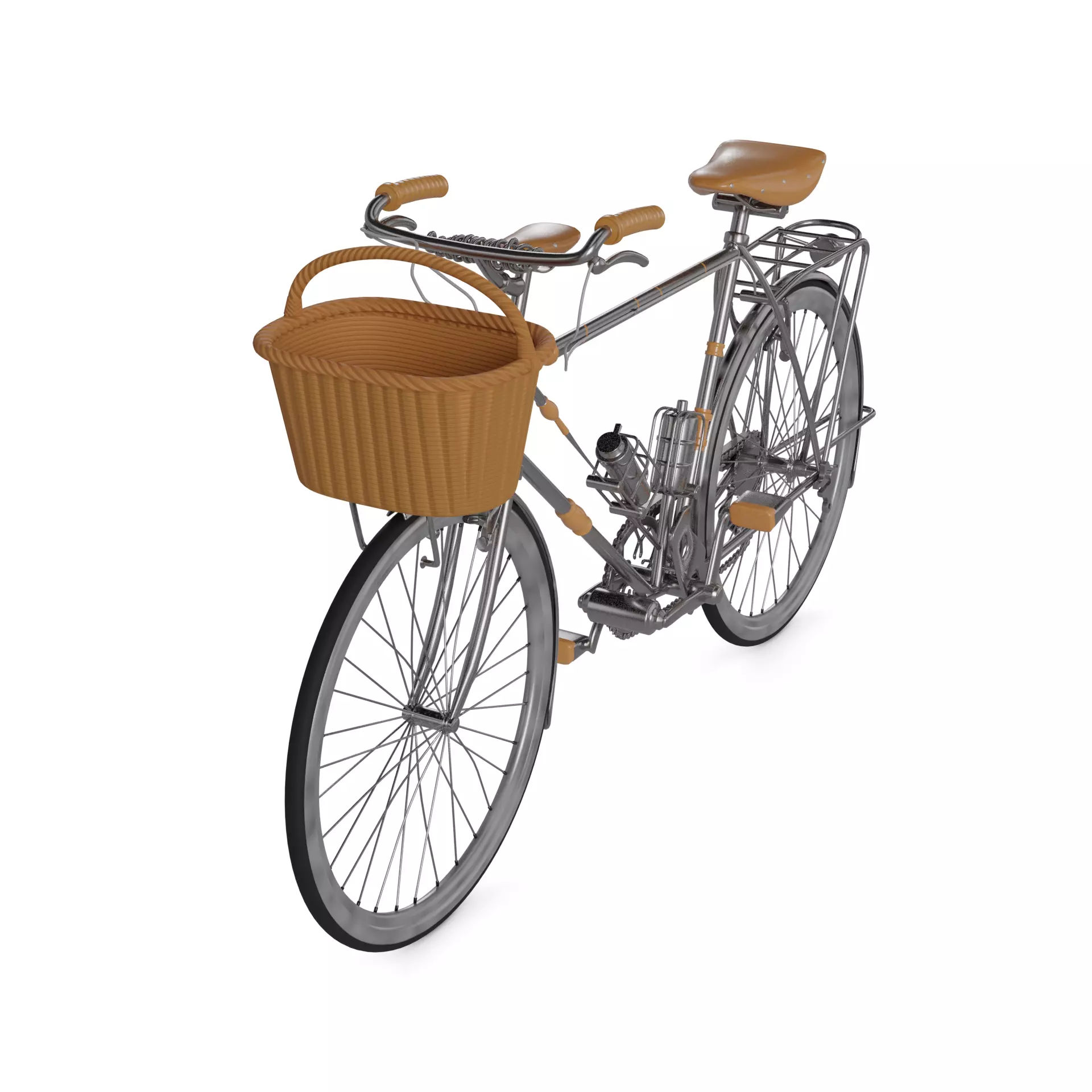 Endurance Road Bike 3D model_0