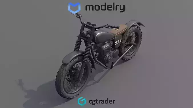 Trials Motorcycle 3D model