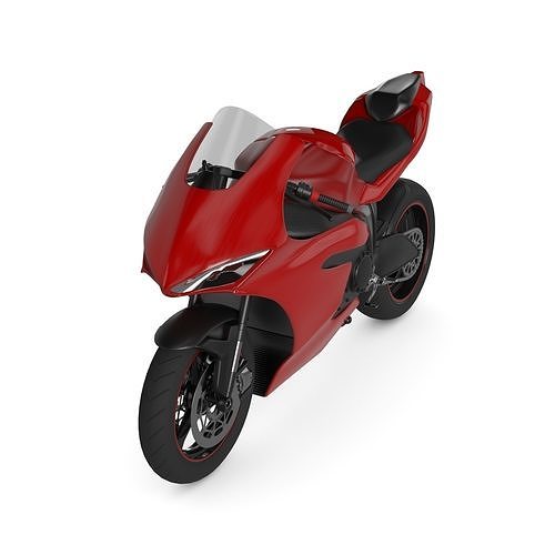 Sport Bike 3D model