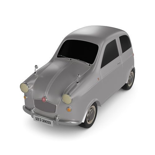 Hatchback Car 3D model