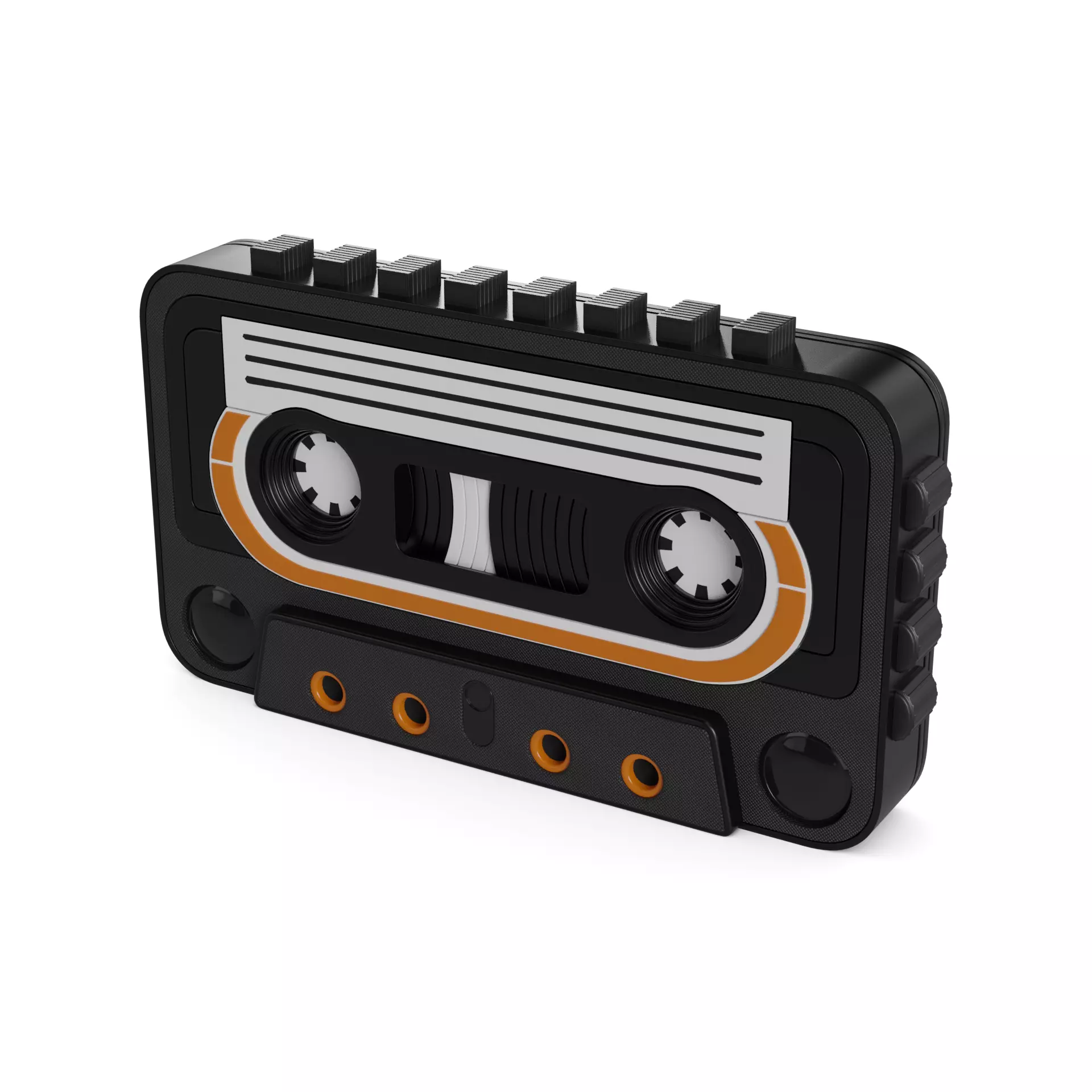 Cassette player 3D model_0