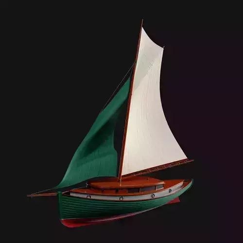 Sailboat 3D model