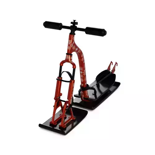 Snow Scooter 3D model